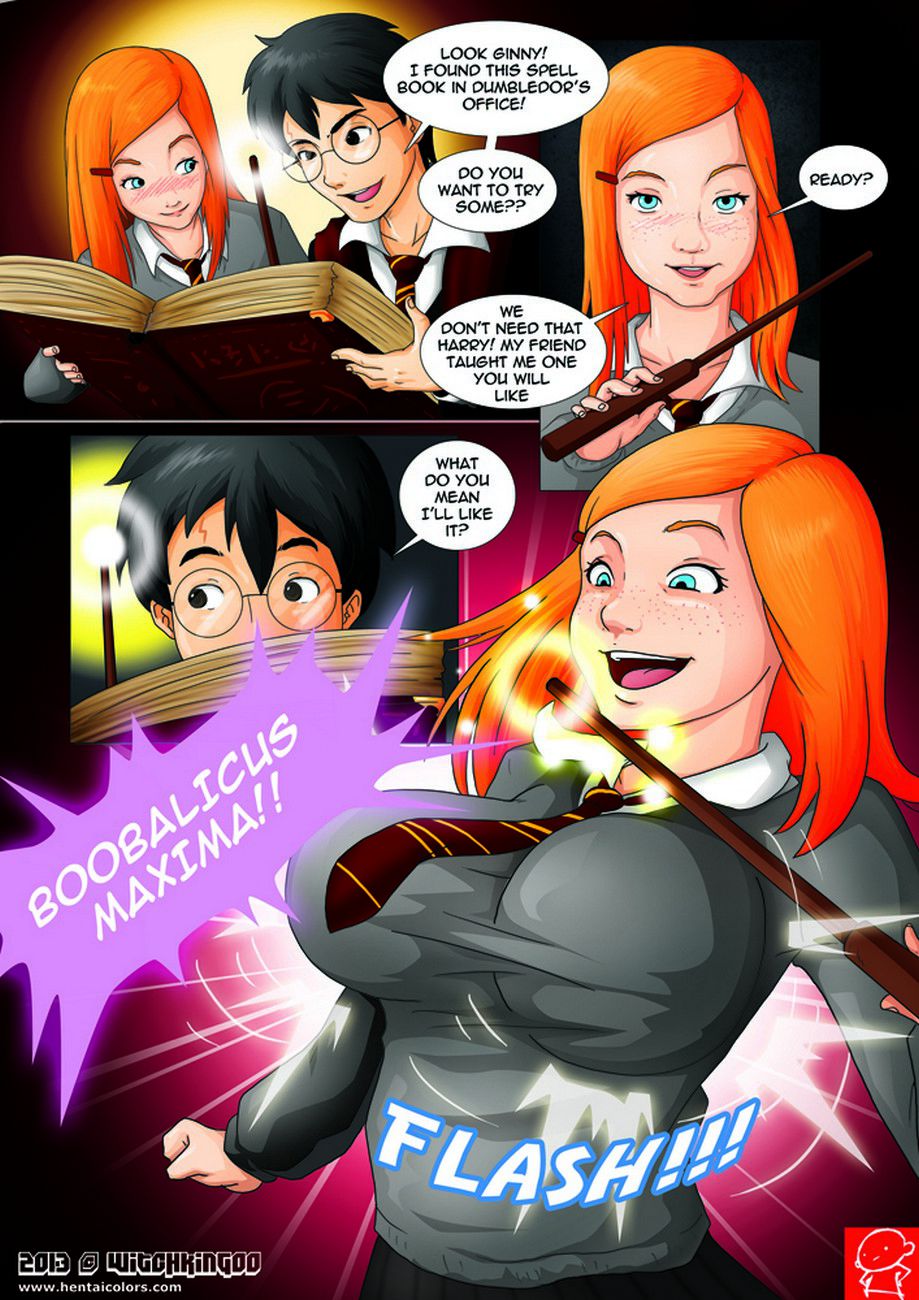 The Forbidden Spells Harry Potter WitchKing00 Porn Comic AllPornComic