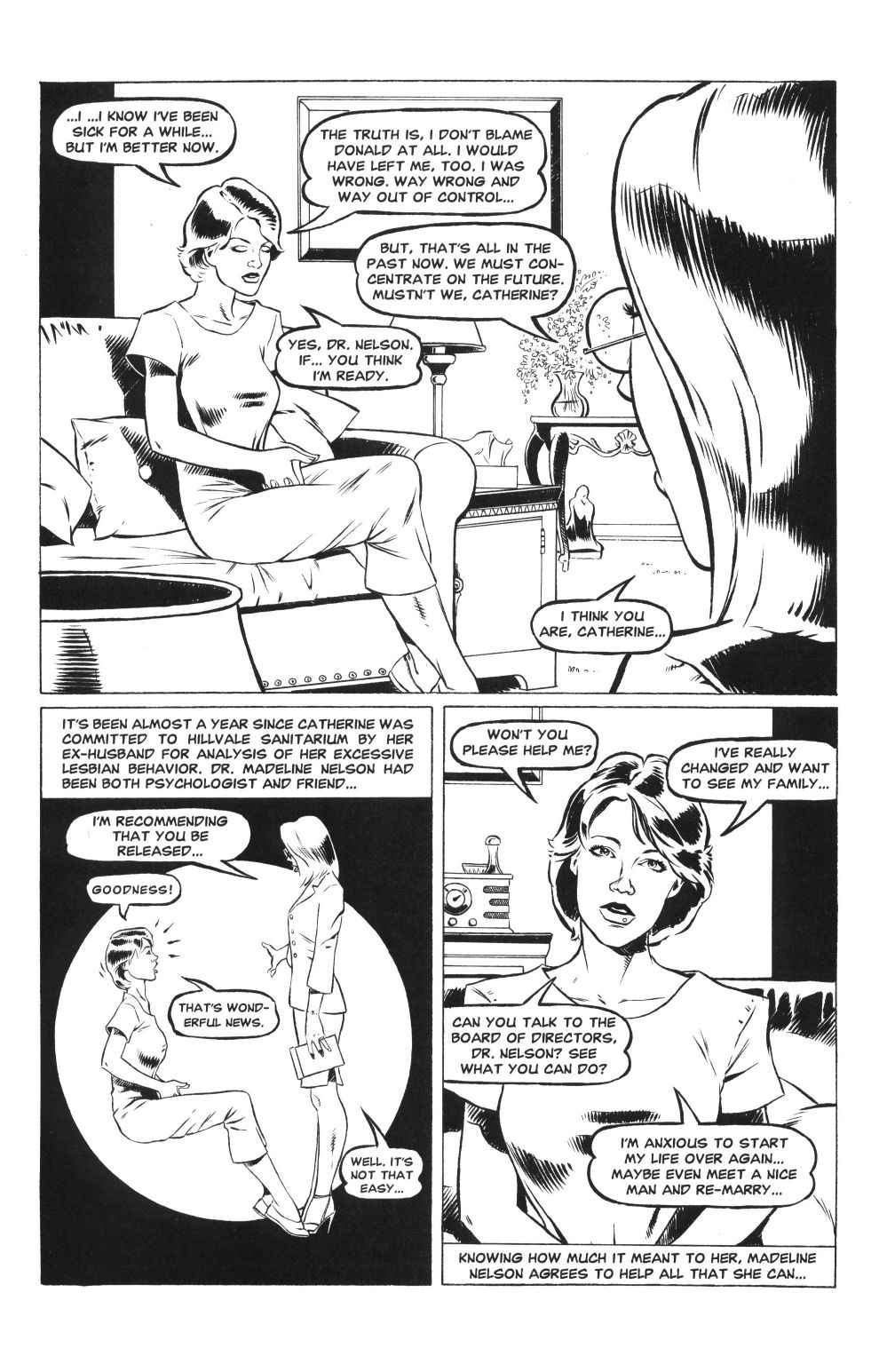 Catherine erotic housewife at play comic