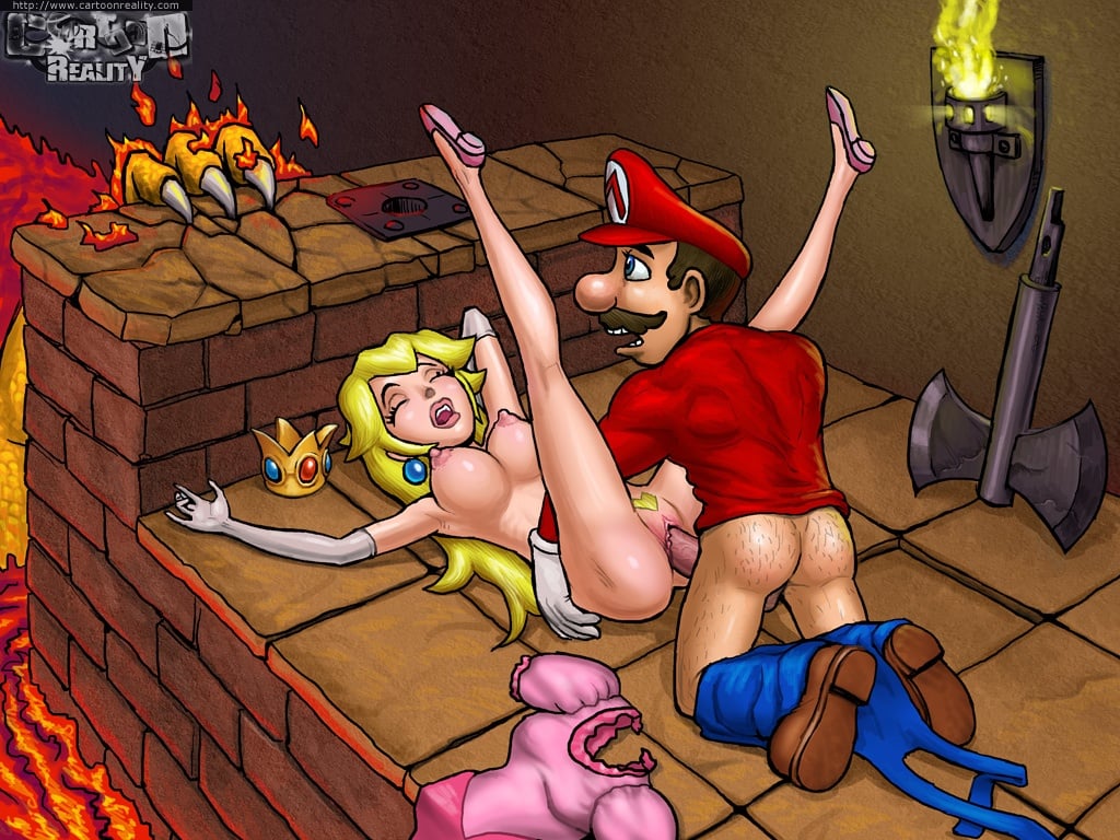 Порно Мульт Марио