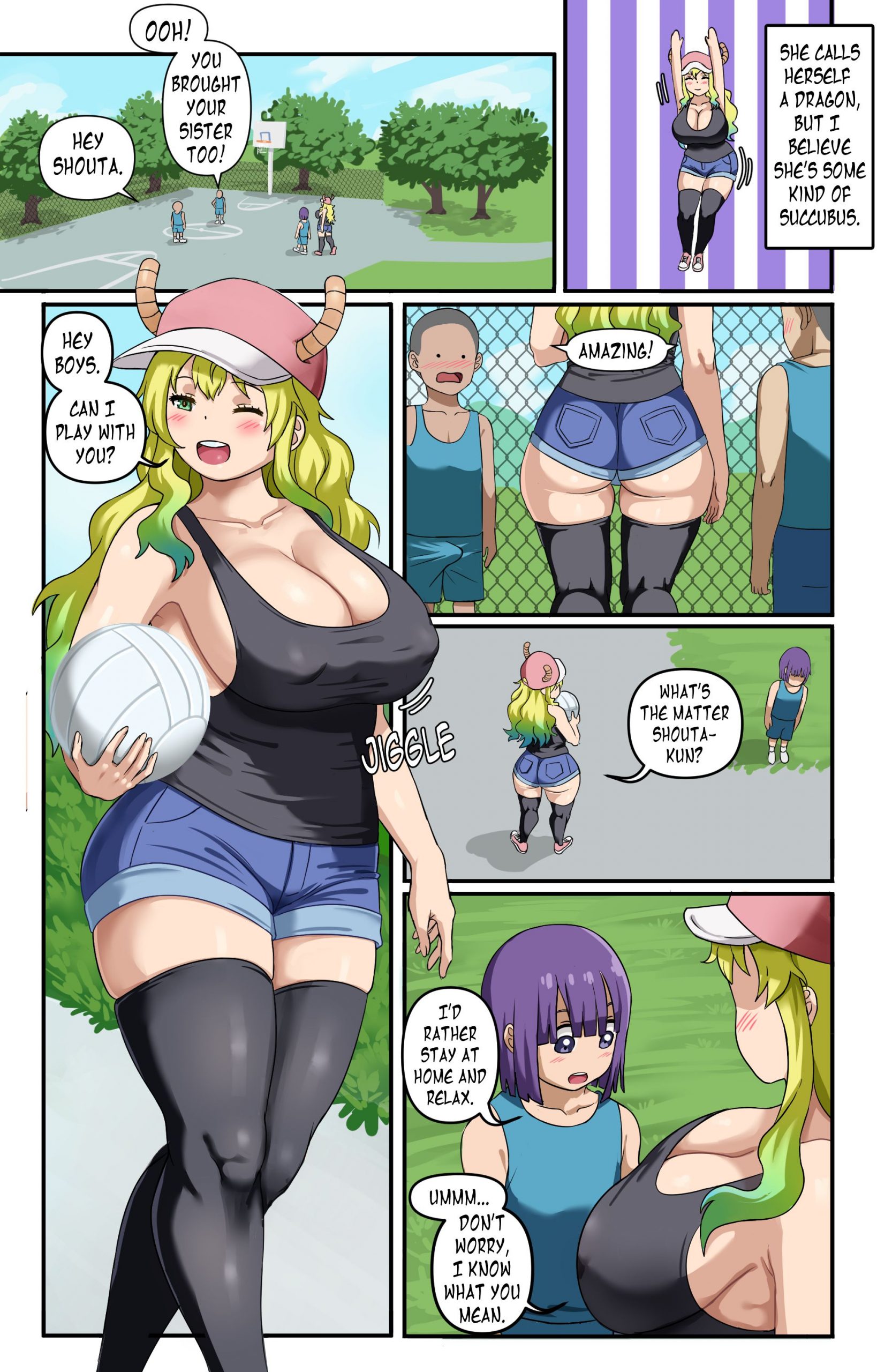 Miss kobayashi's dragon maid comic porn