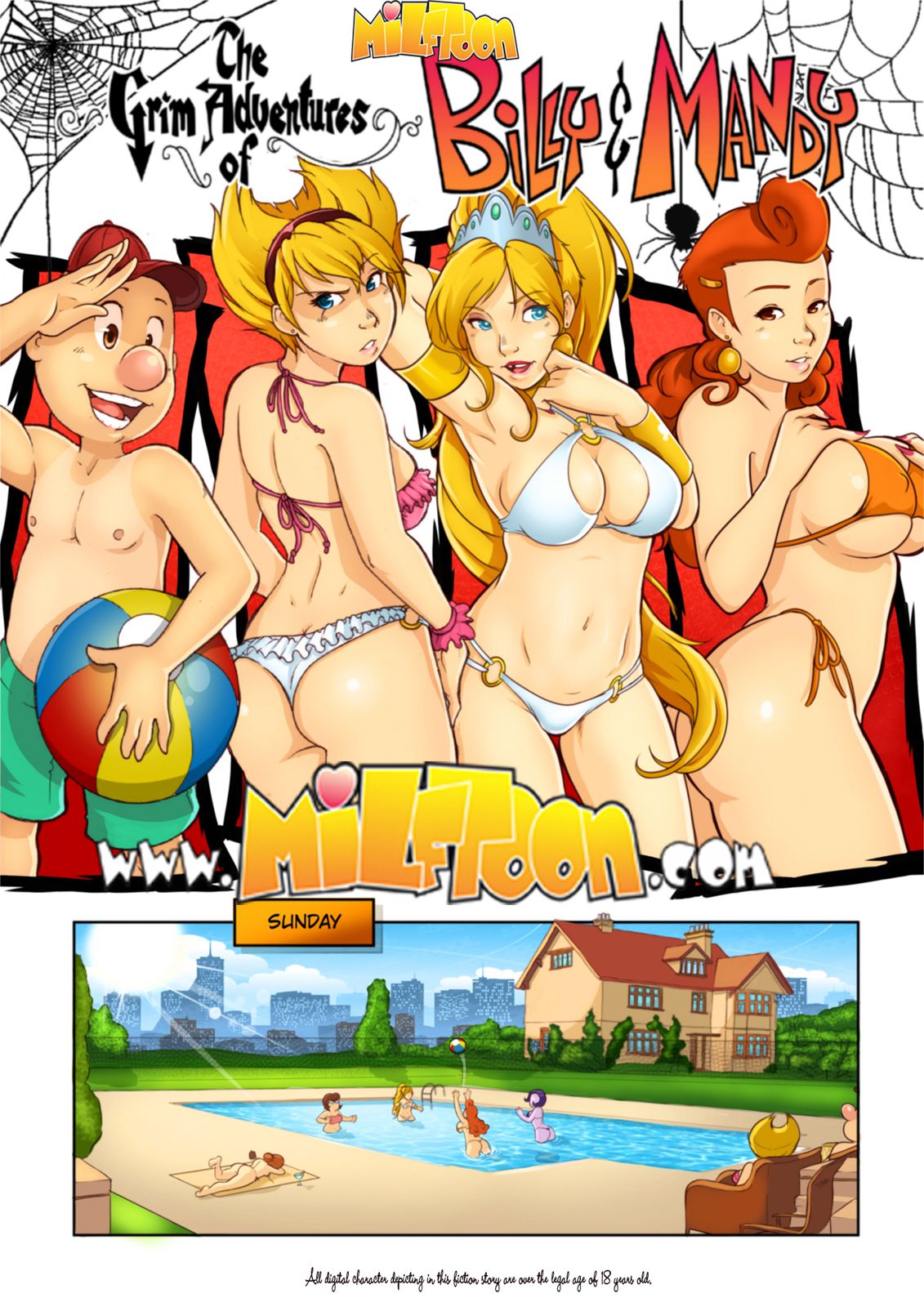 Big booty billy and mandy porn comic