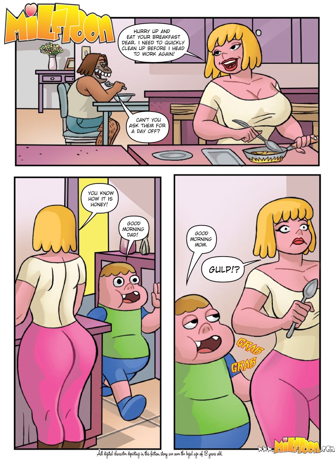 Cadence (Clarence) MILFToon Porn Comic