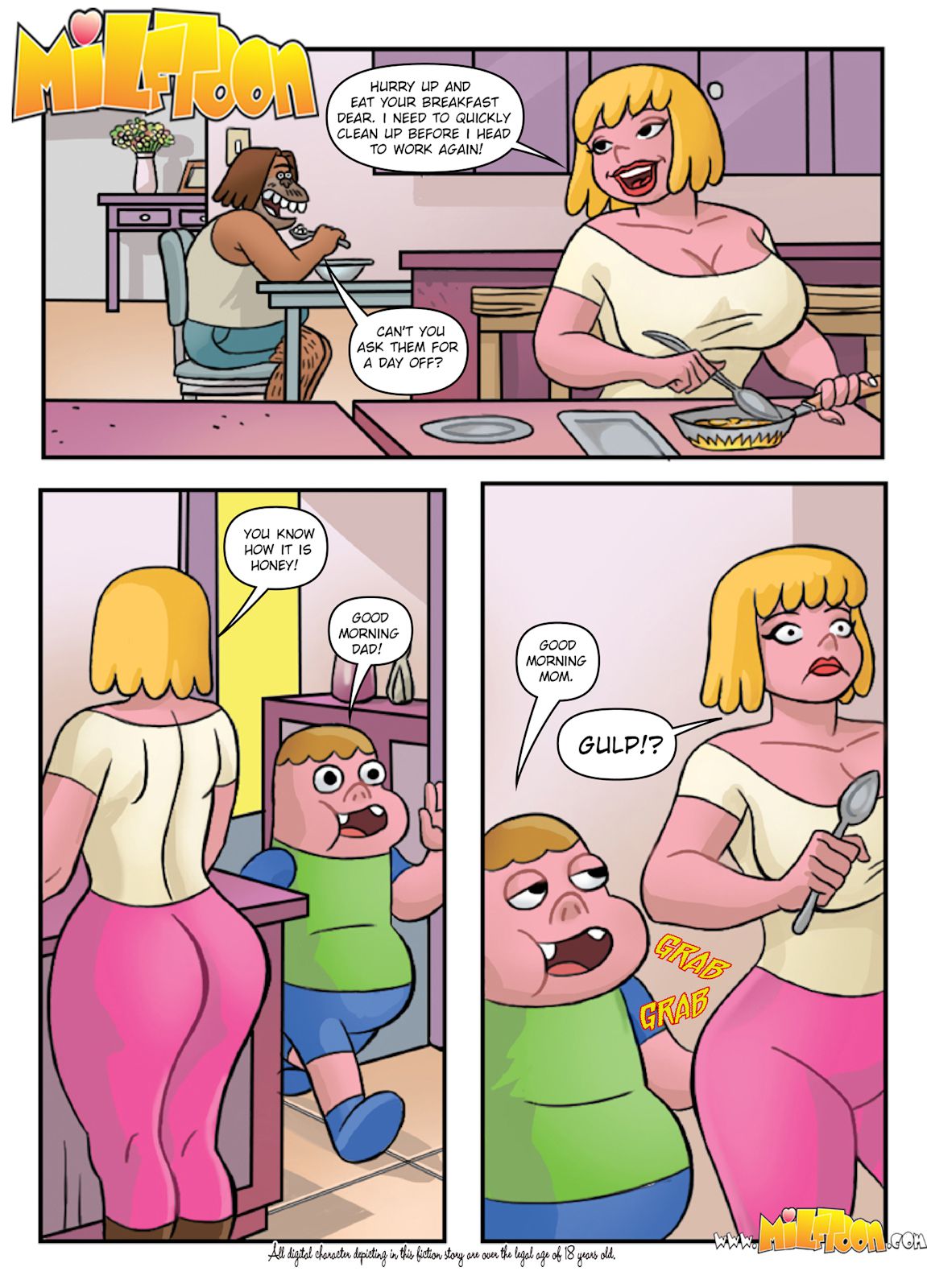 Clarence mom comic porn