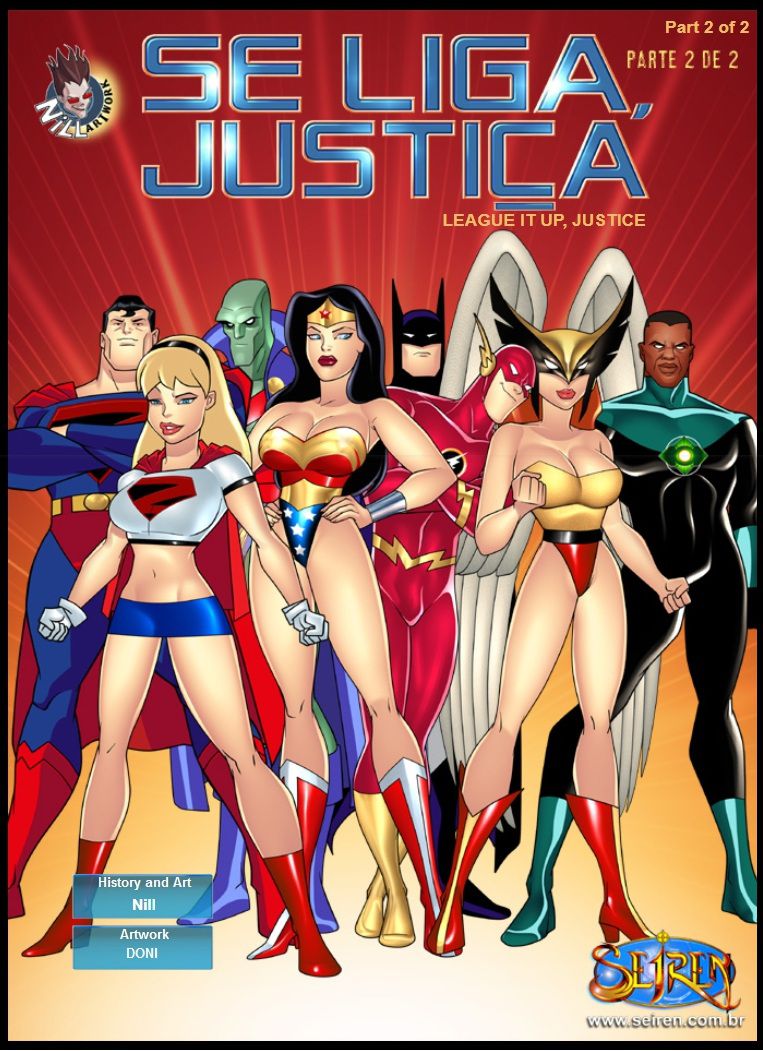 Justice league xxx comic