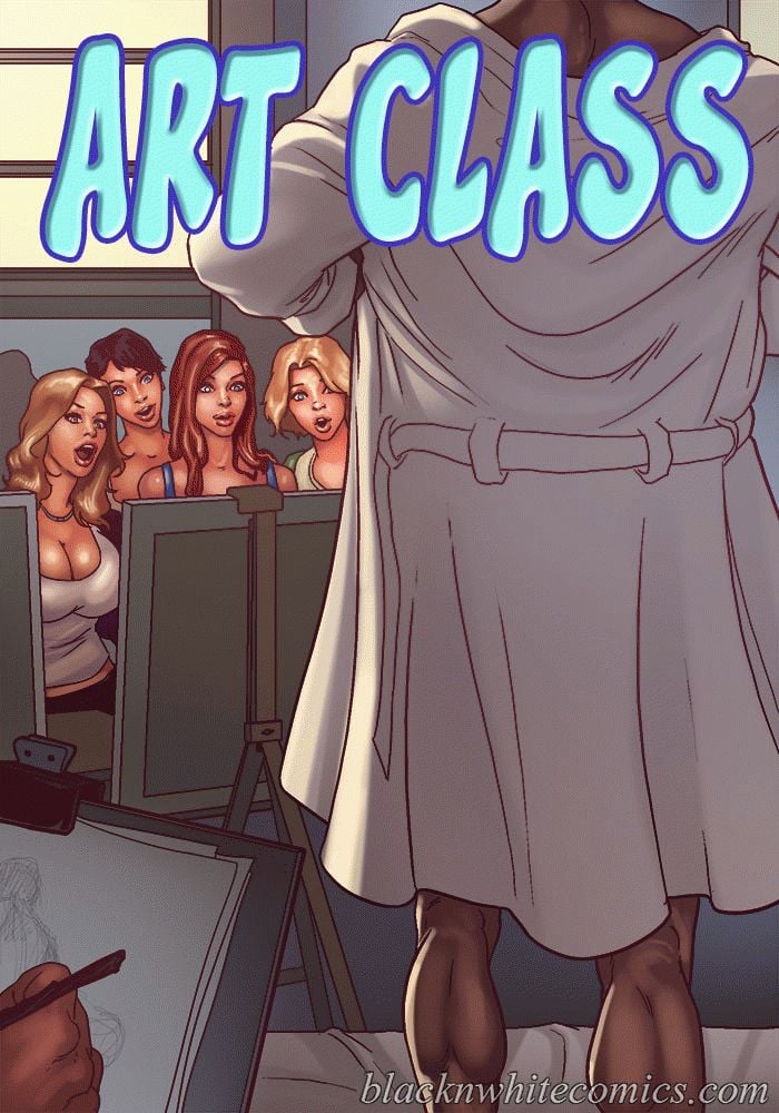 Sexy Comic Strips - Art Class [BlackNWhiteComics] Porn Comic - AllPornComic