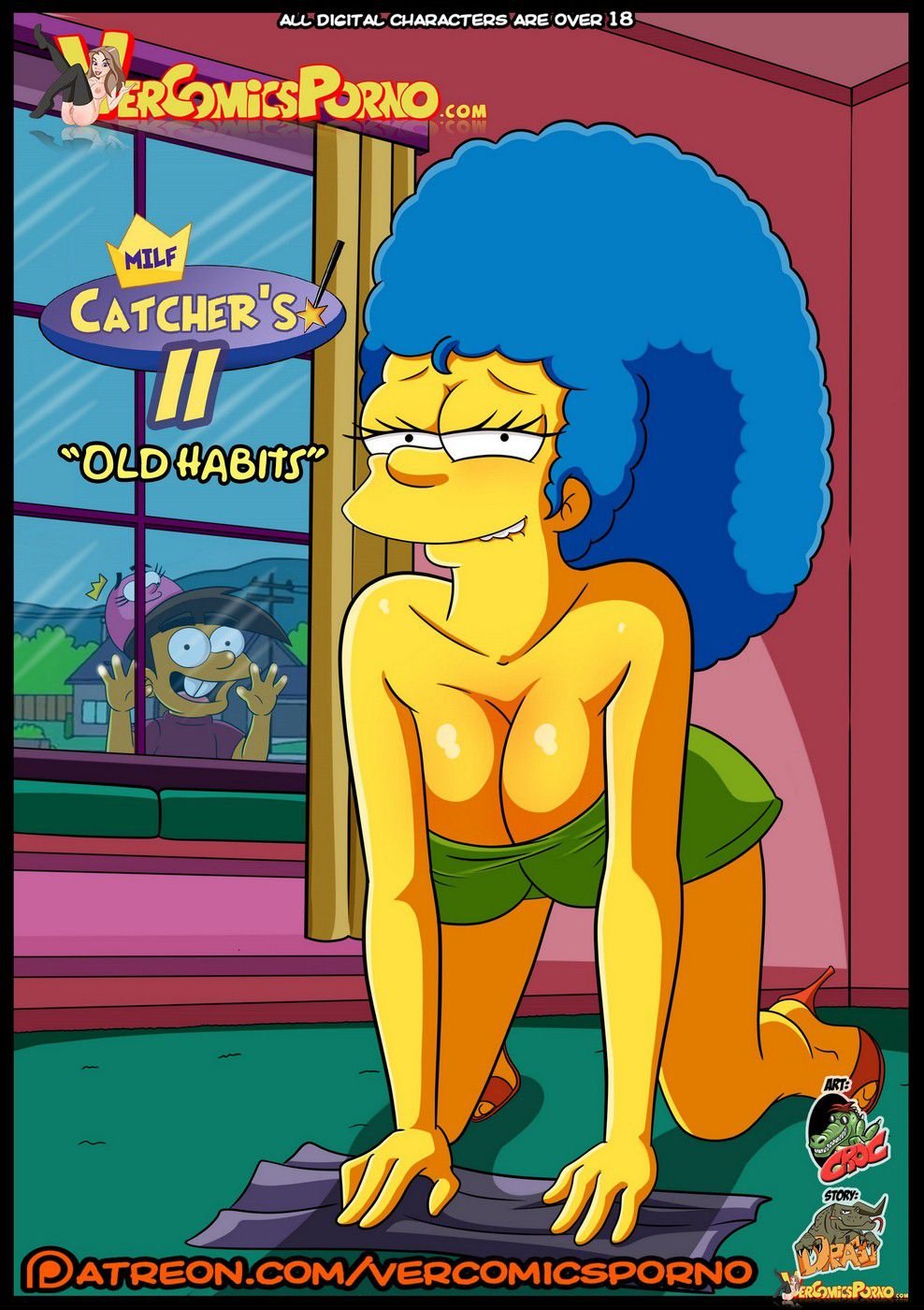 MILF Catcher's (The Fairly OddParents , Dexter's Laboratory , The Simpsons)  [Croc] Porn Comic - AllPornComic