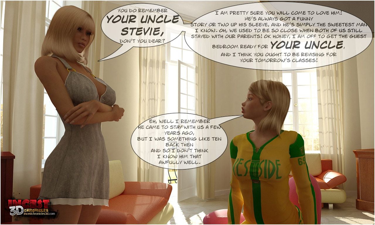 Uncle Urriving IncestChronicles3D Porn Comic picture