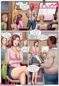 Teacher Sex Story Cartoon Porn - The New Teacher [InterracialComicPorn] Porn Comic - AllPornComic