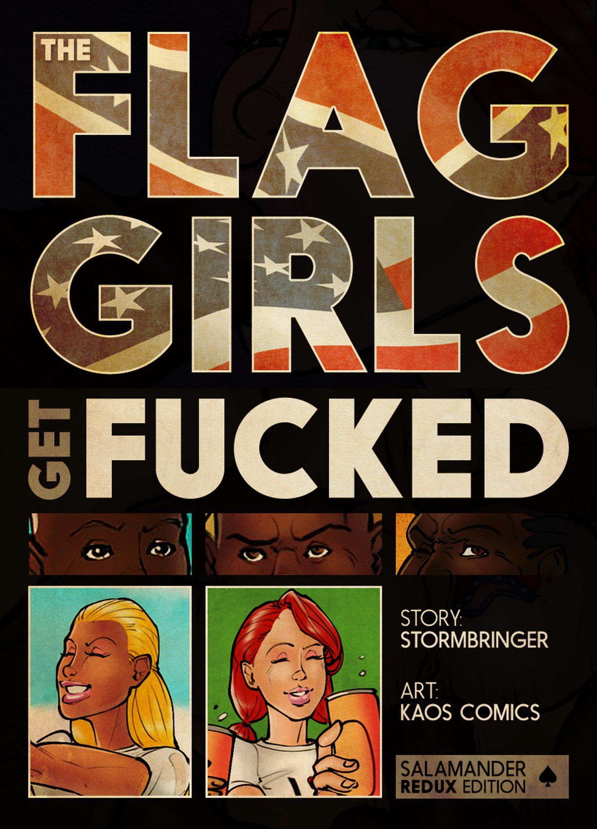 Flag girls porn comic