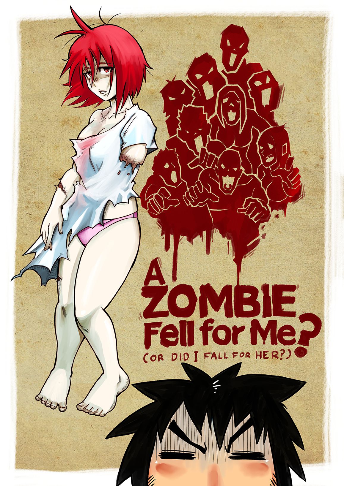 A zombie fell for me porn comic