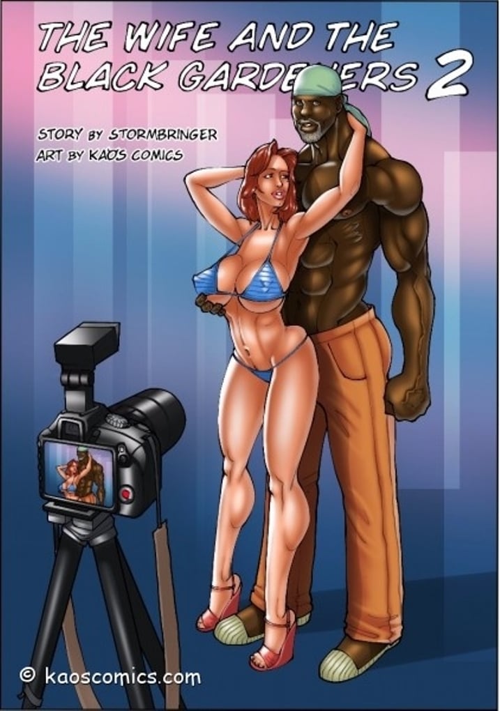 The Wife And The Black Gardeners KAOS Comics Porn Comic image photo