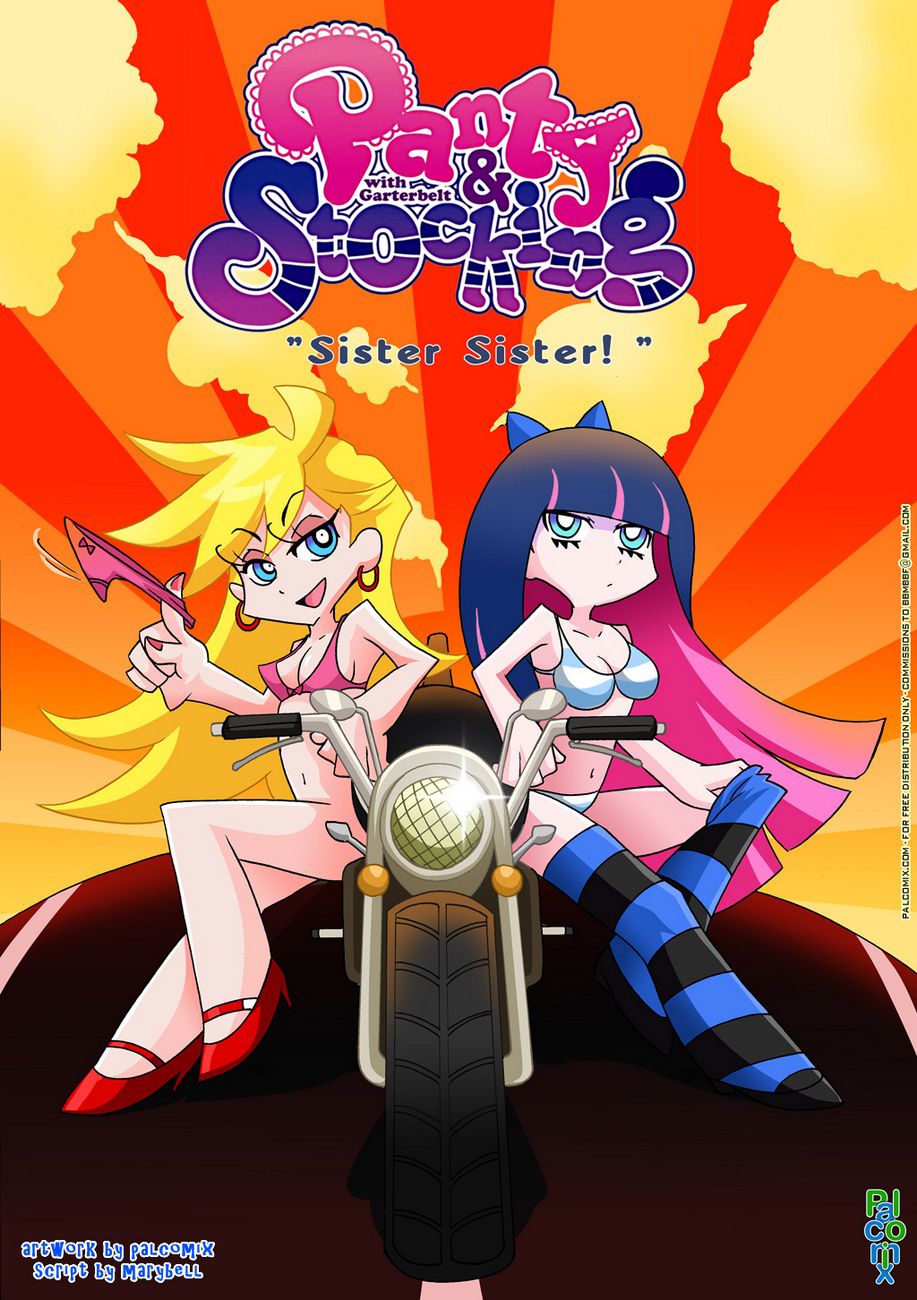 Panty and stocking with garterbelt porn