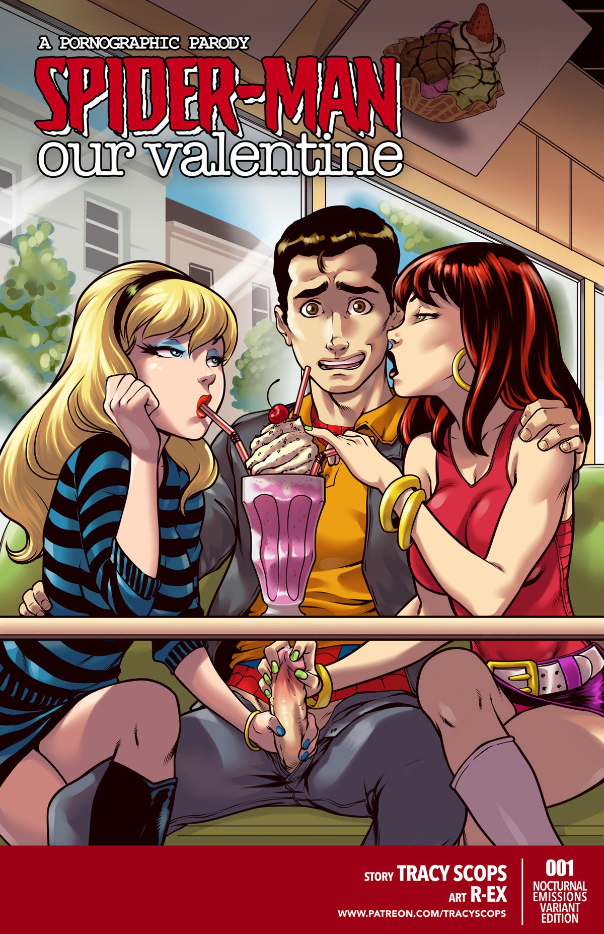 Our Valentine (Spider-Man) Tracy Scops Porn Comic