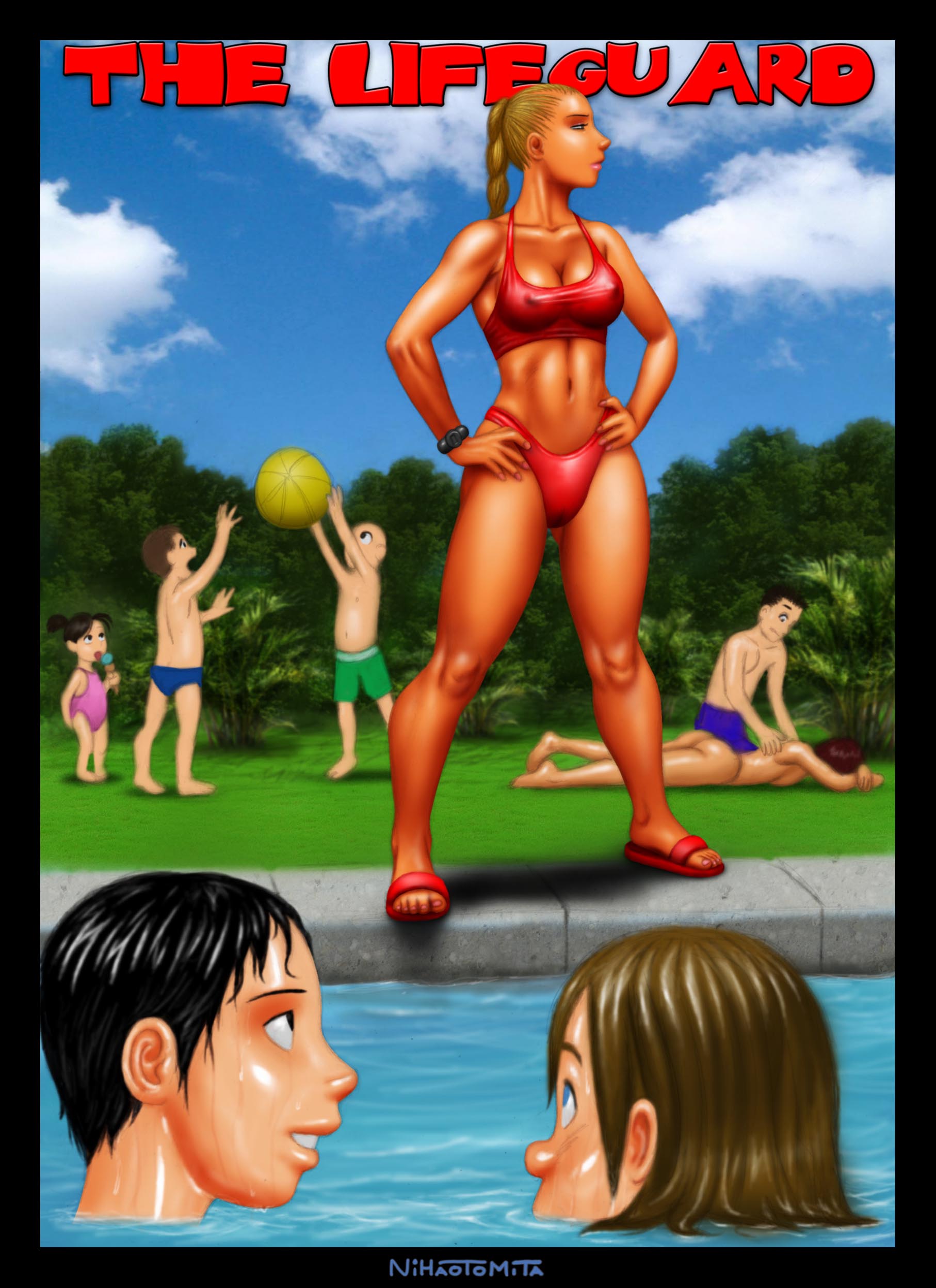 Lifeguard porn comic