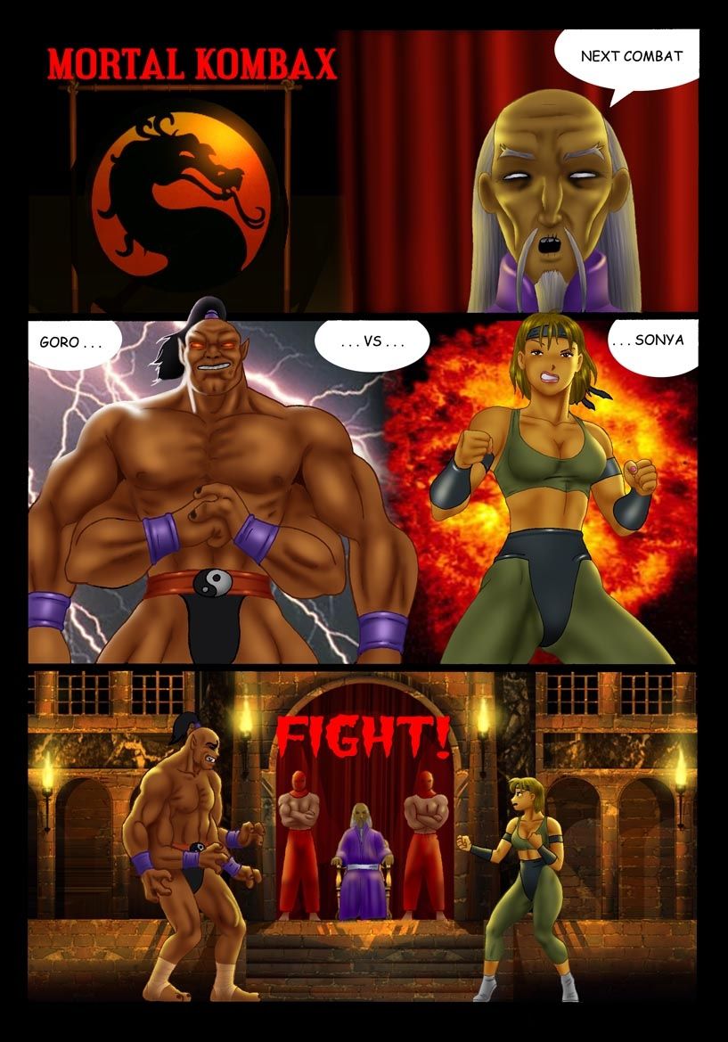 Mortal kombat hentai comic