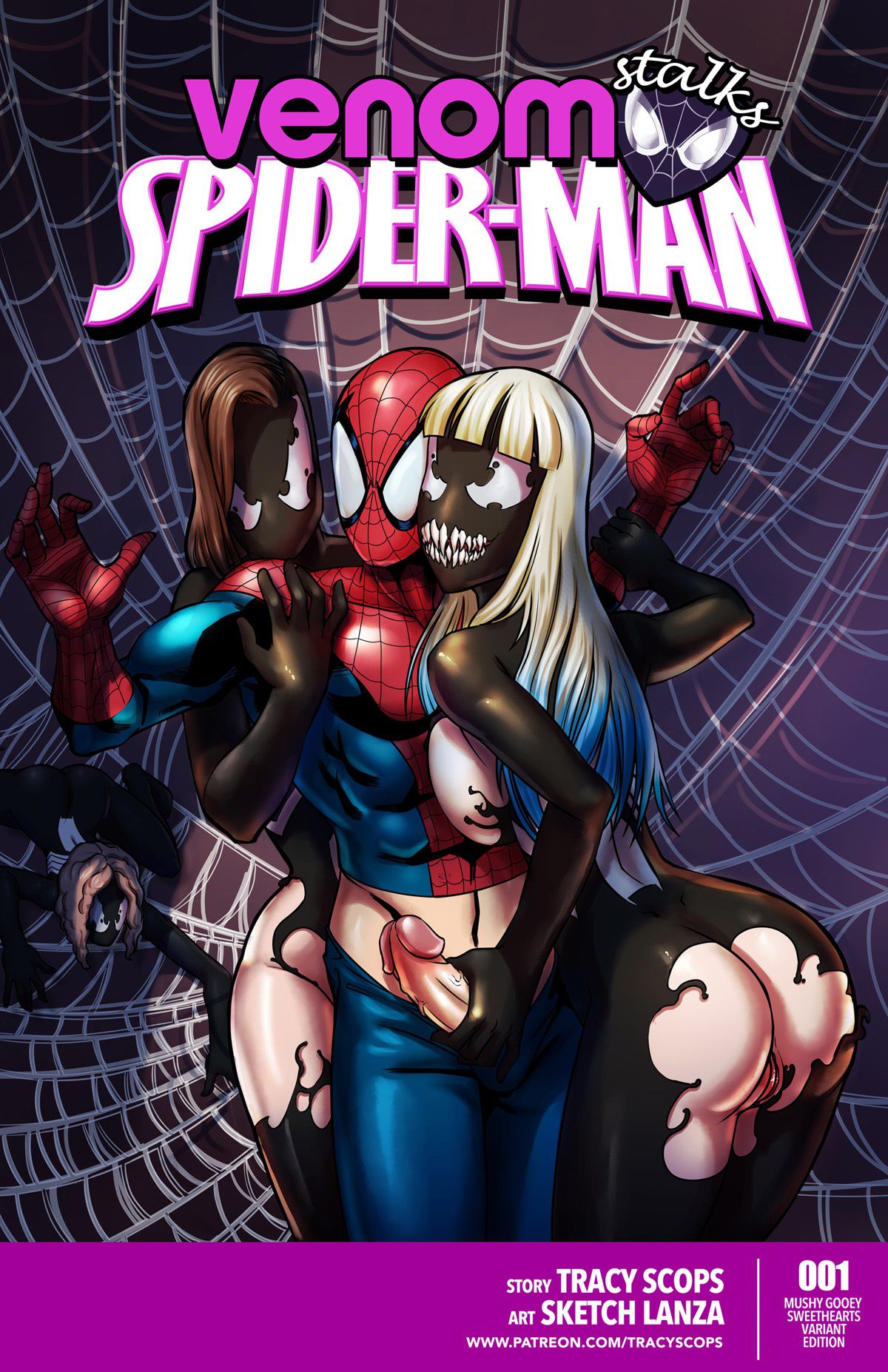 Venom Tentacle Porn - Venom Stalks Spider-Man (Spider-Man) [Tracy Scops] Porn Comic - AllPornComic