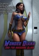 Wonder Diana And The Breeding Alien [BadOnion]