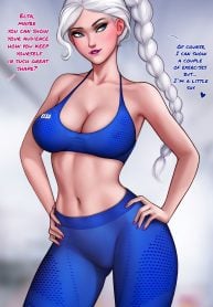 How To Train Your Ass With Elsa (Frozen) [Aroma Sensei] Porn Comic ...