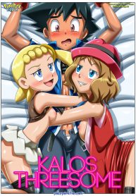 193px x 278px - Kalos Threesome (Pokemon) [PalComix] Porn Comic - AllPornComic