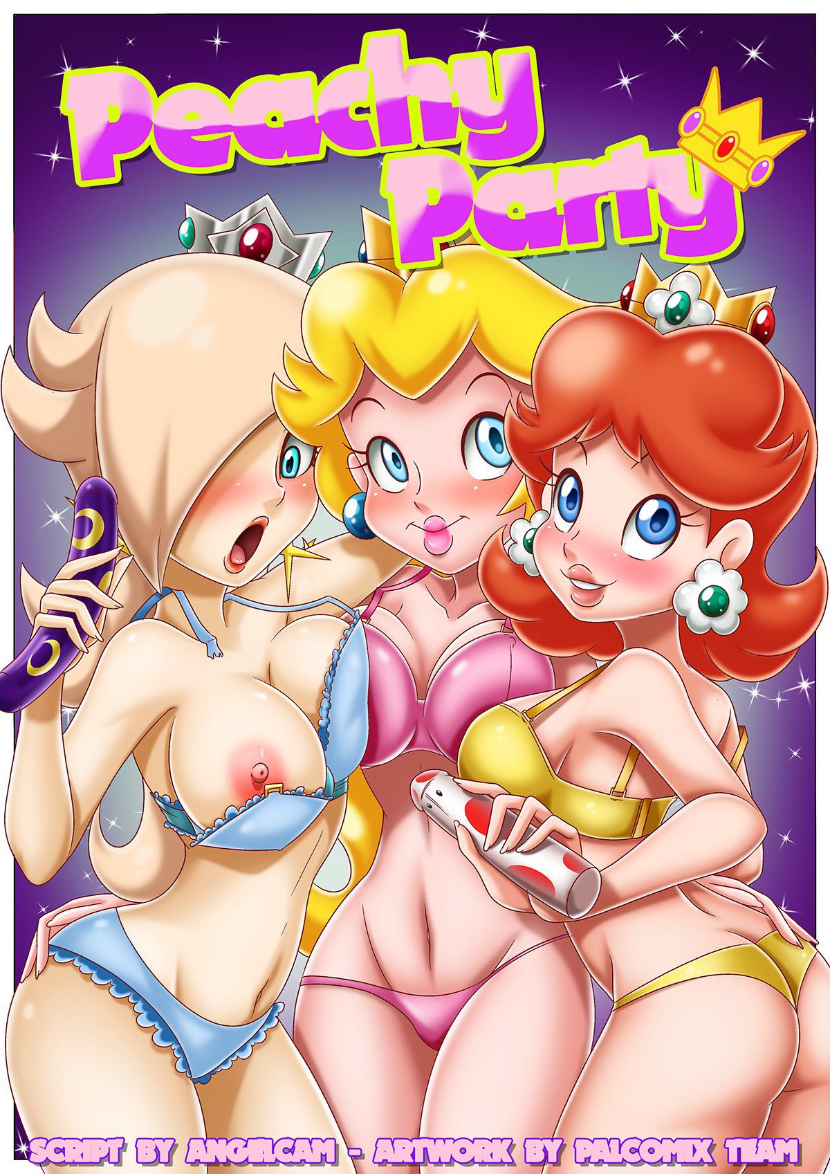 Peachy Party (Mario Series) [Palcomix] - 1 . Peachy Party - Chapter 1  (Mario Series) [Palcomix] - AllPornComic