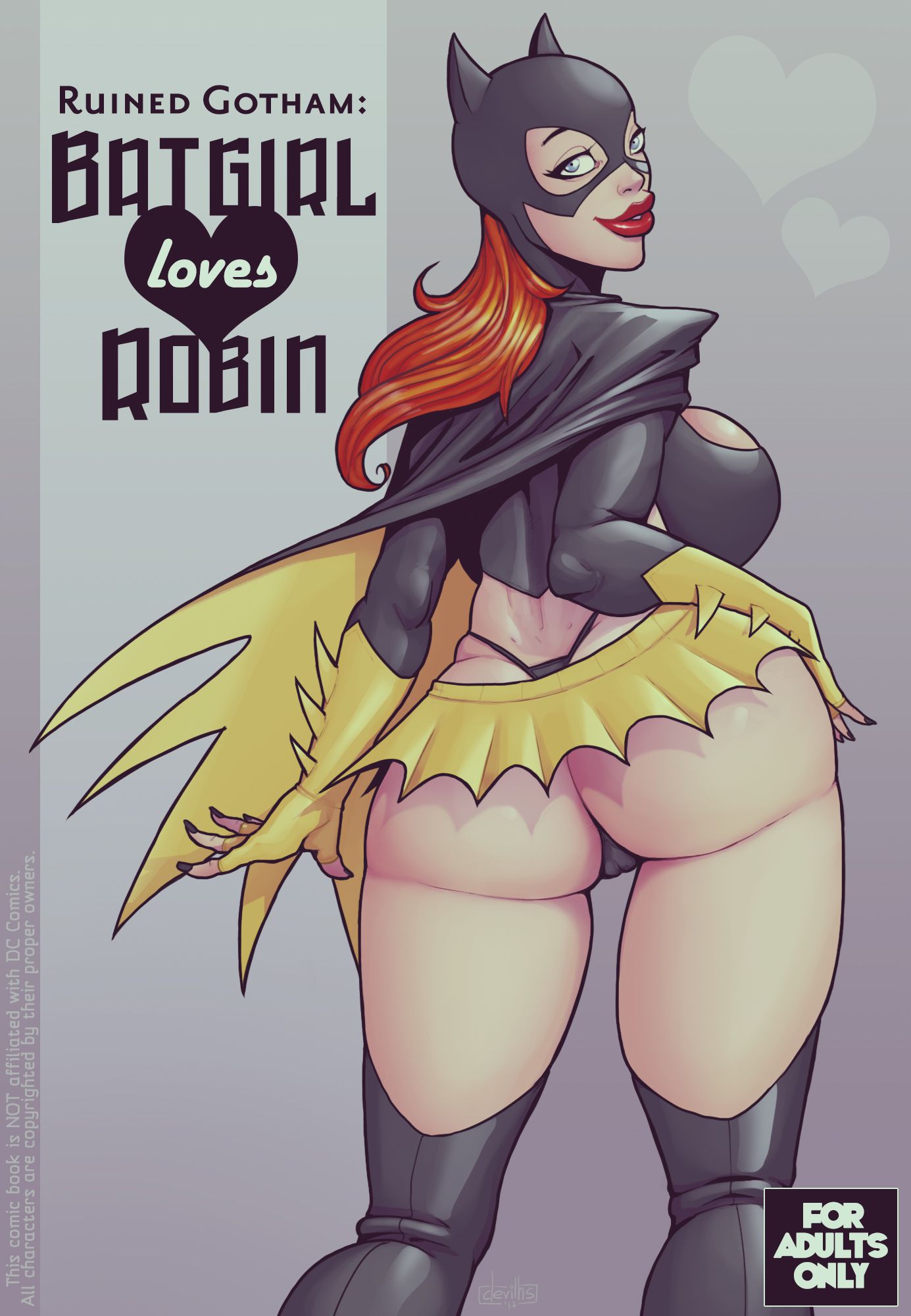 Sexy batgirl booty comic porno