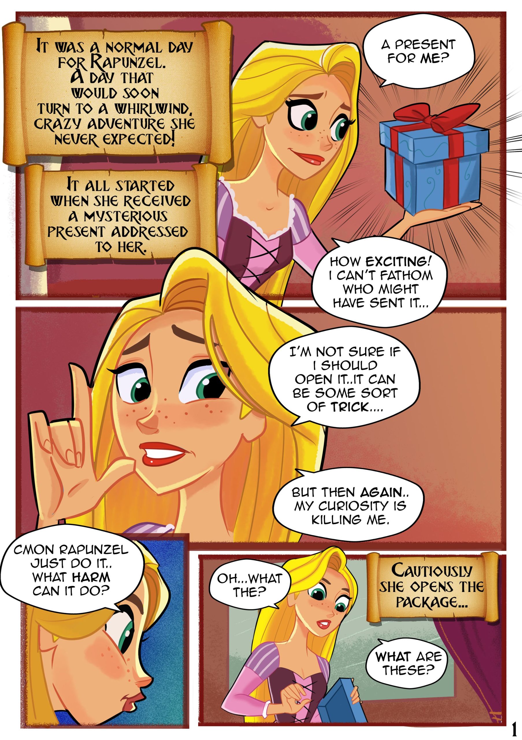 Disney tangled porn comic