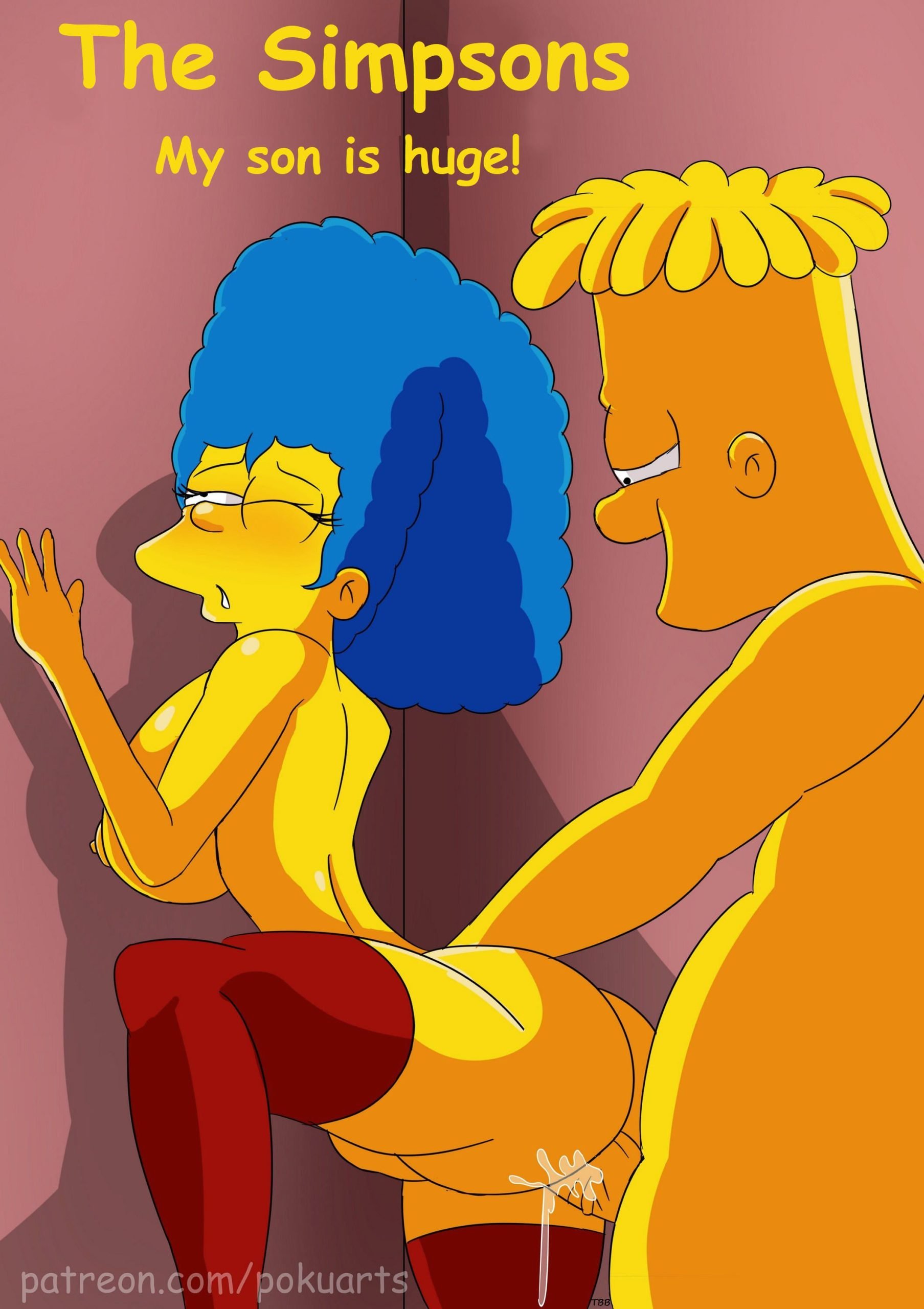 My Son Is Huge! (The Simpsons) PokuArts Porn Comic