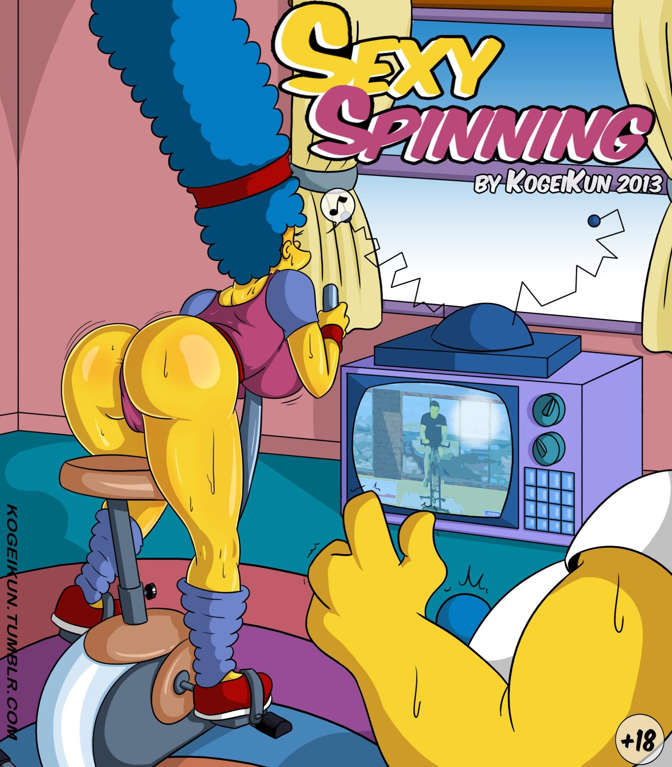 Sexy Spinning (The Simpsons) KogeiKun Porn Comic