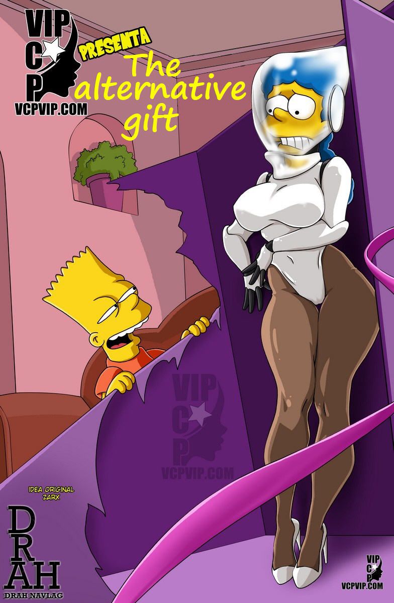 Marge simpson the gift porn comic