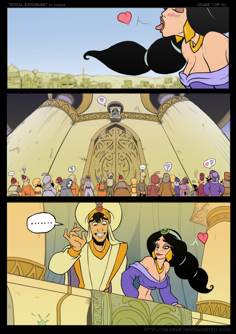 Aladdin Porn Comics - Royal Exposure (Aladdin) [Akabur] Porn Comic - AllPornComic