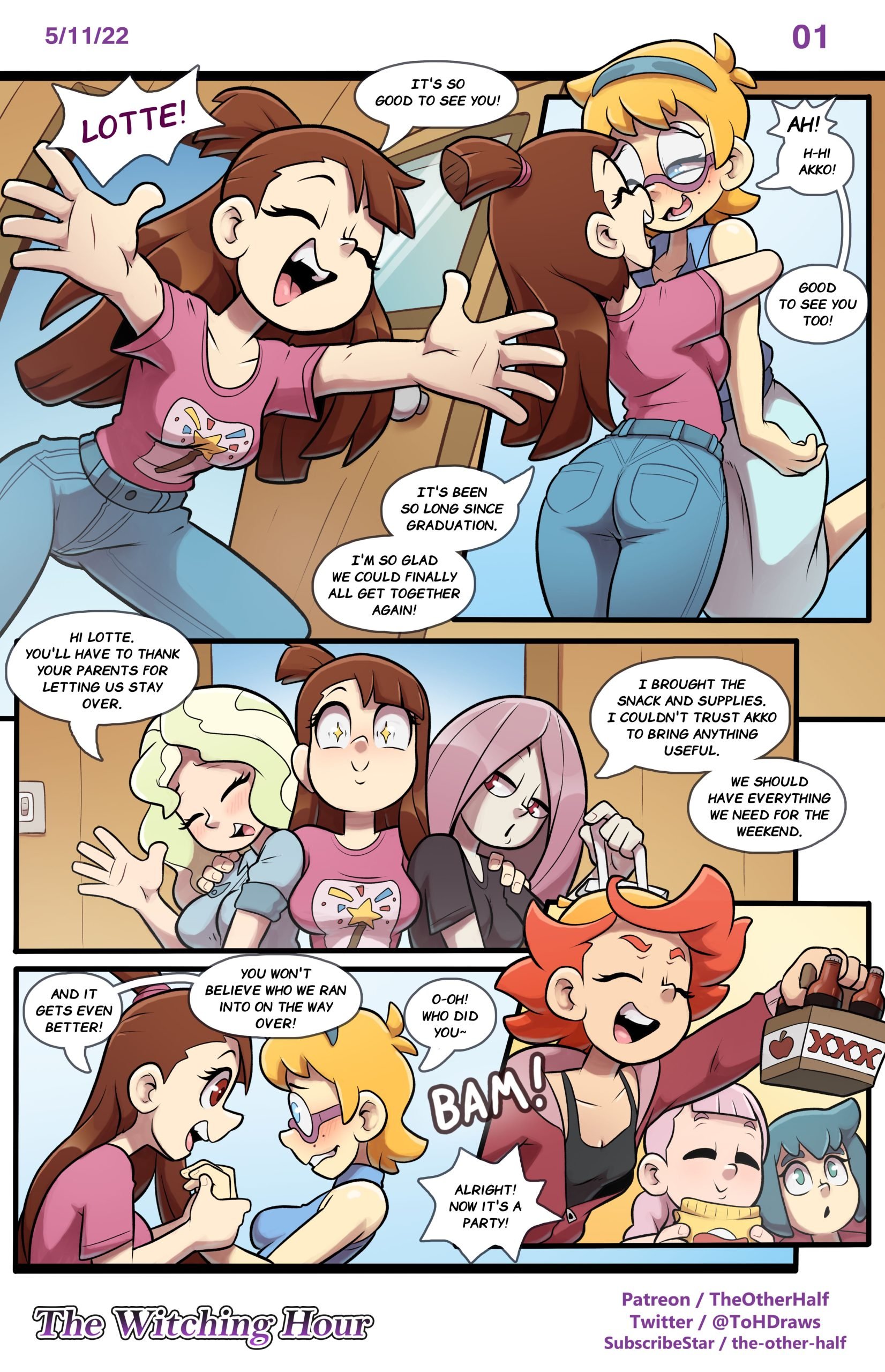The Witching Hour (Little Witch Academia) TheOtherHalf Porn Comic picture