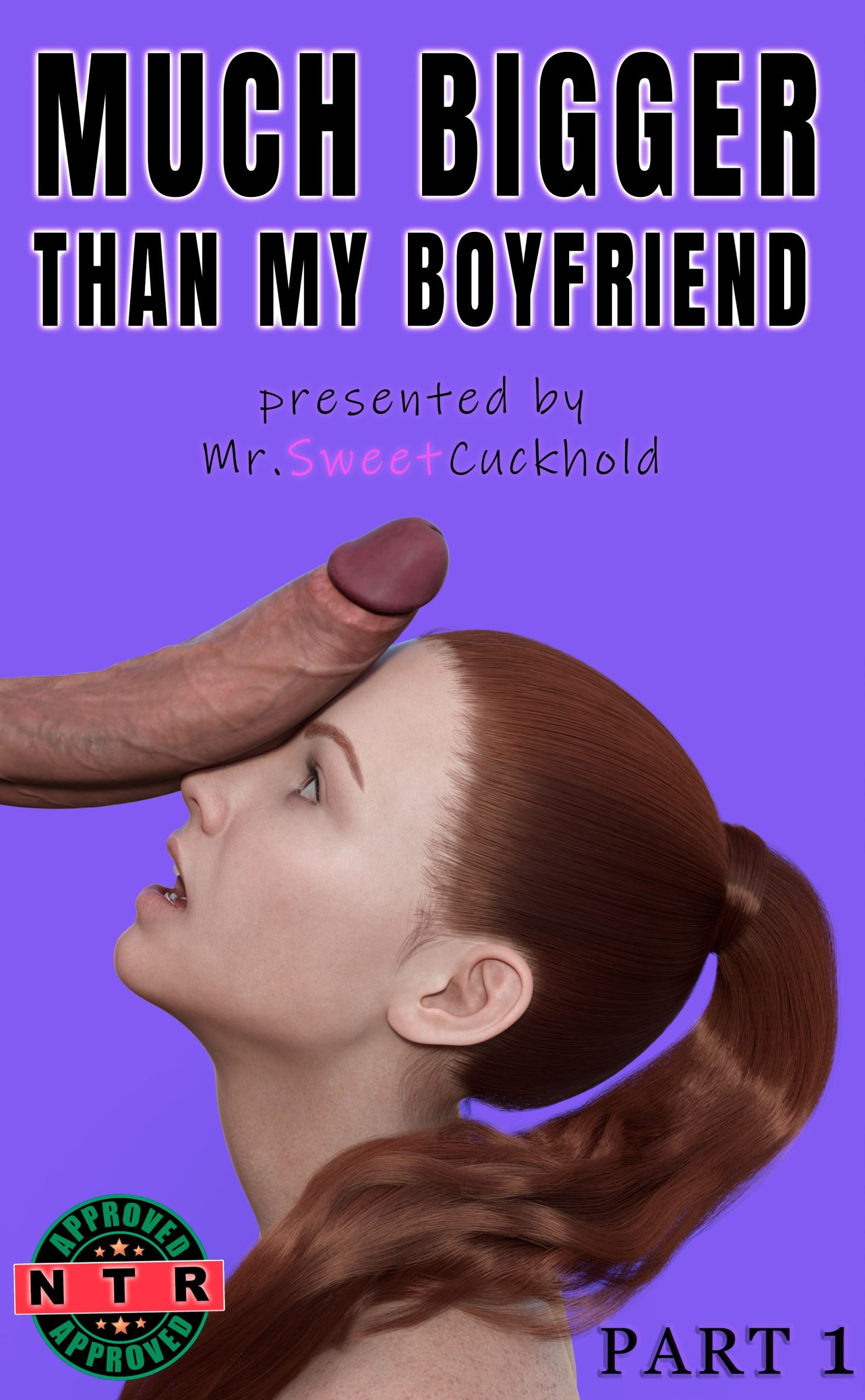 Much bigger than my boyfriend Mr.SweetCuckhold Porn Comic pic