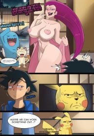 Anime Lesbian Pokemon Porn Comics - Trading Favors (Pokemon) [Hermit Moth] Porn Comic - AllPornComic
