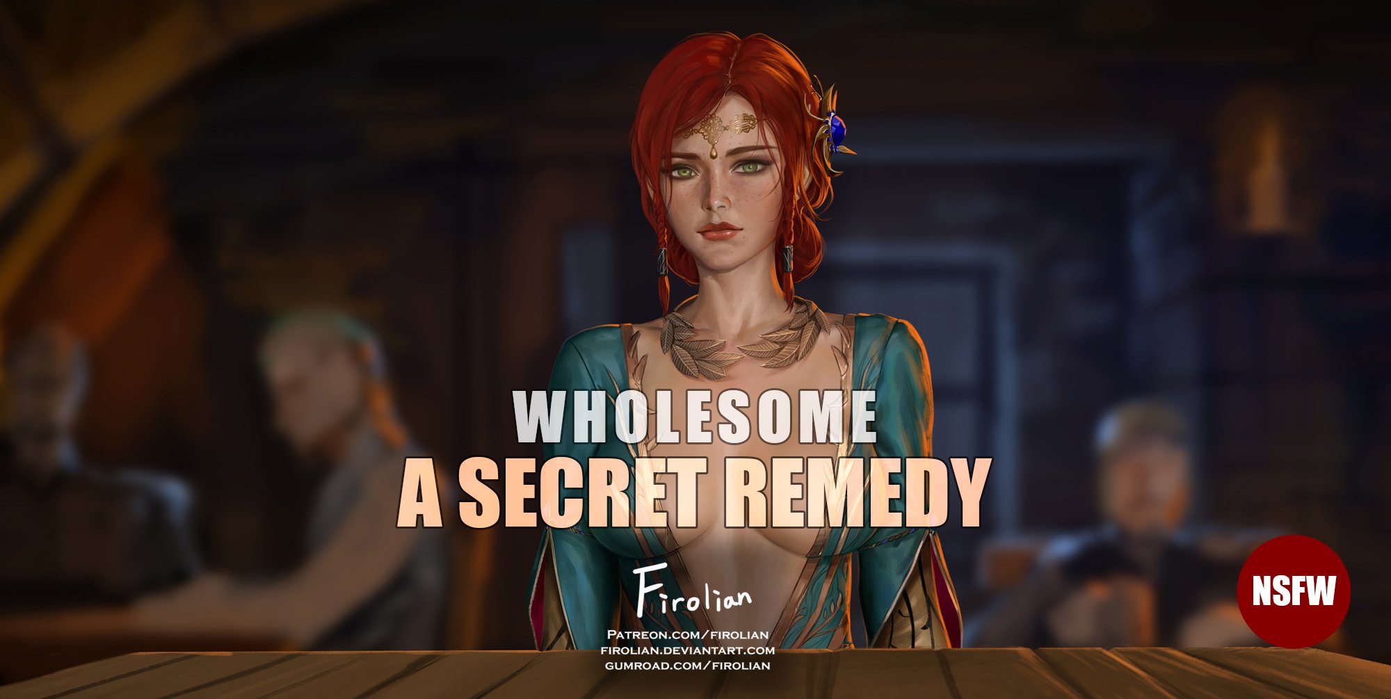 A Secret Remedy (The Witcher) Firolian Porn Comic