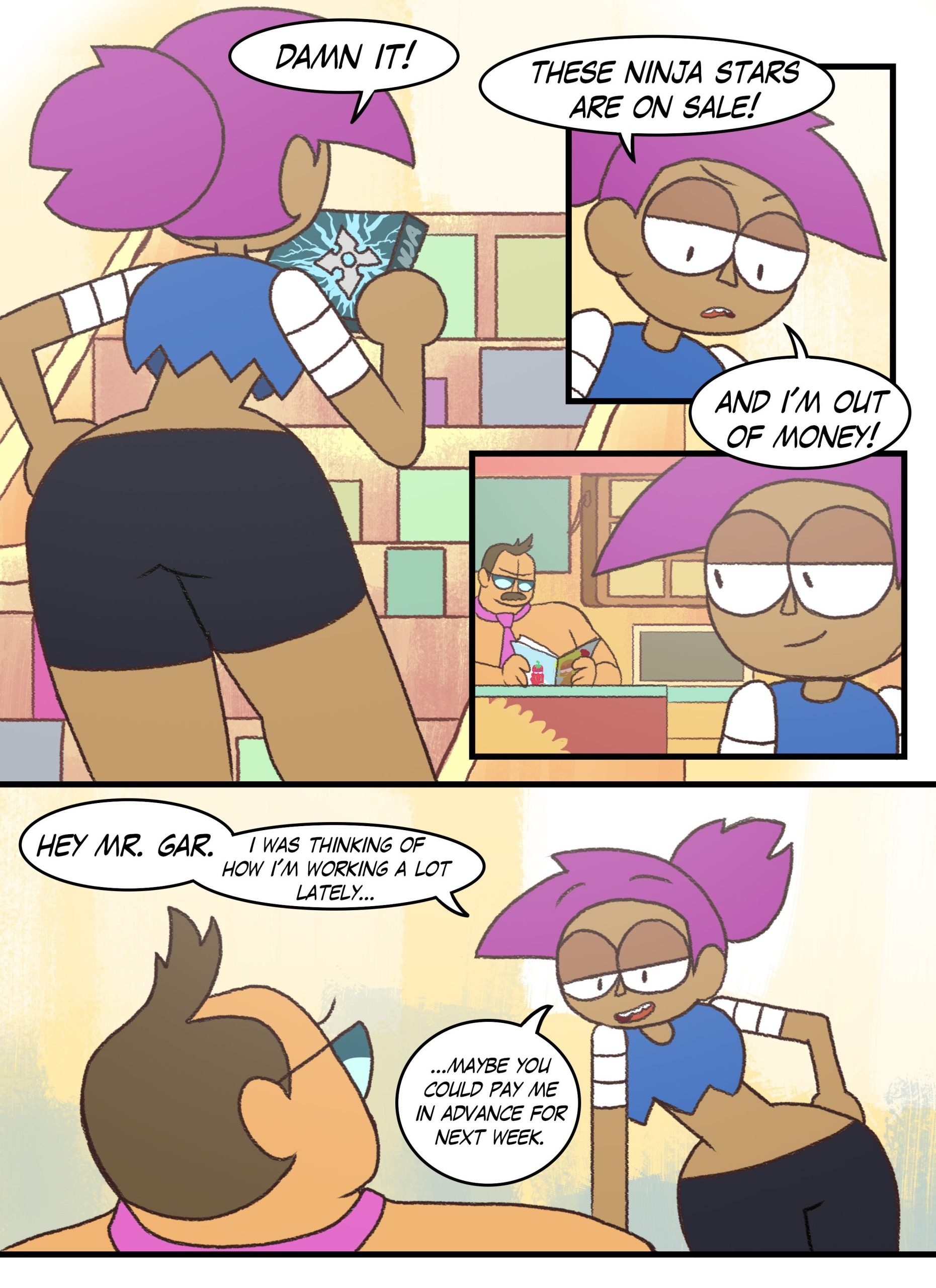 Weekly Thot! (OK K.O.! Lets Be Heroes) Inker Comics - 1  pic picture