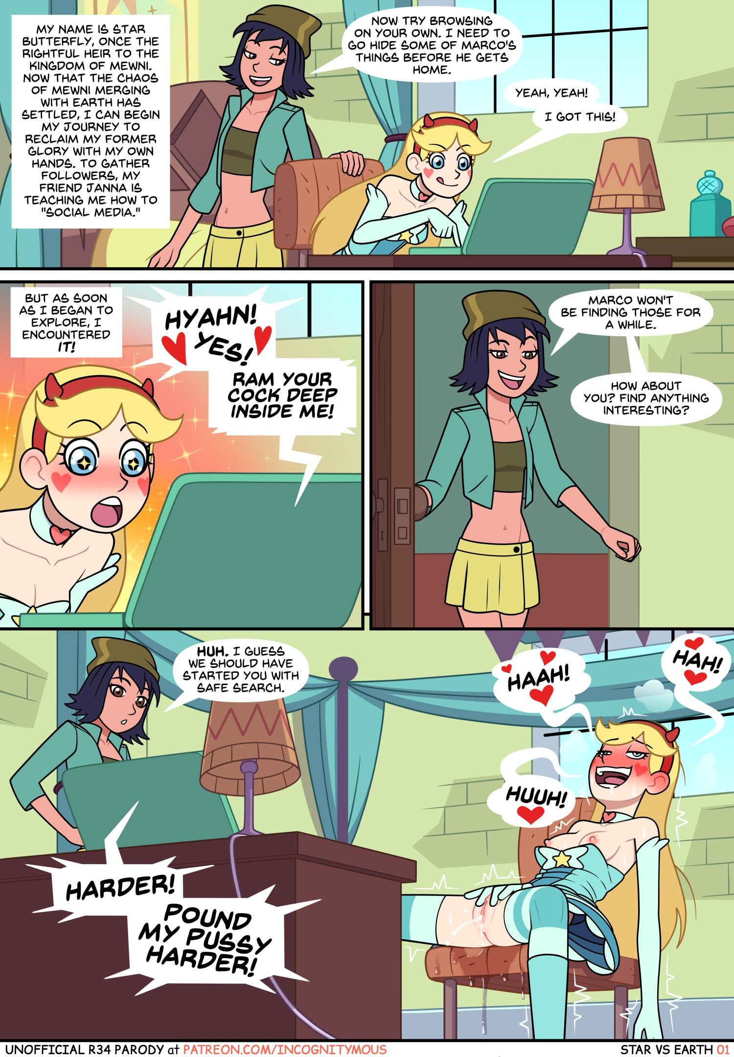1500px x 2160px - Star vs. Earth (Star VS. The Forces Of Evil) [Incognitymous] Porn Comic -  AllPornComic