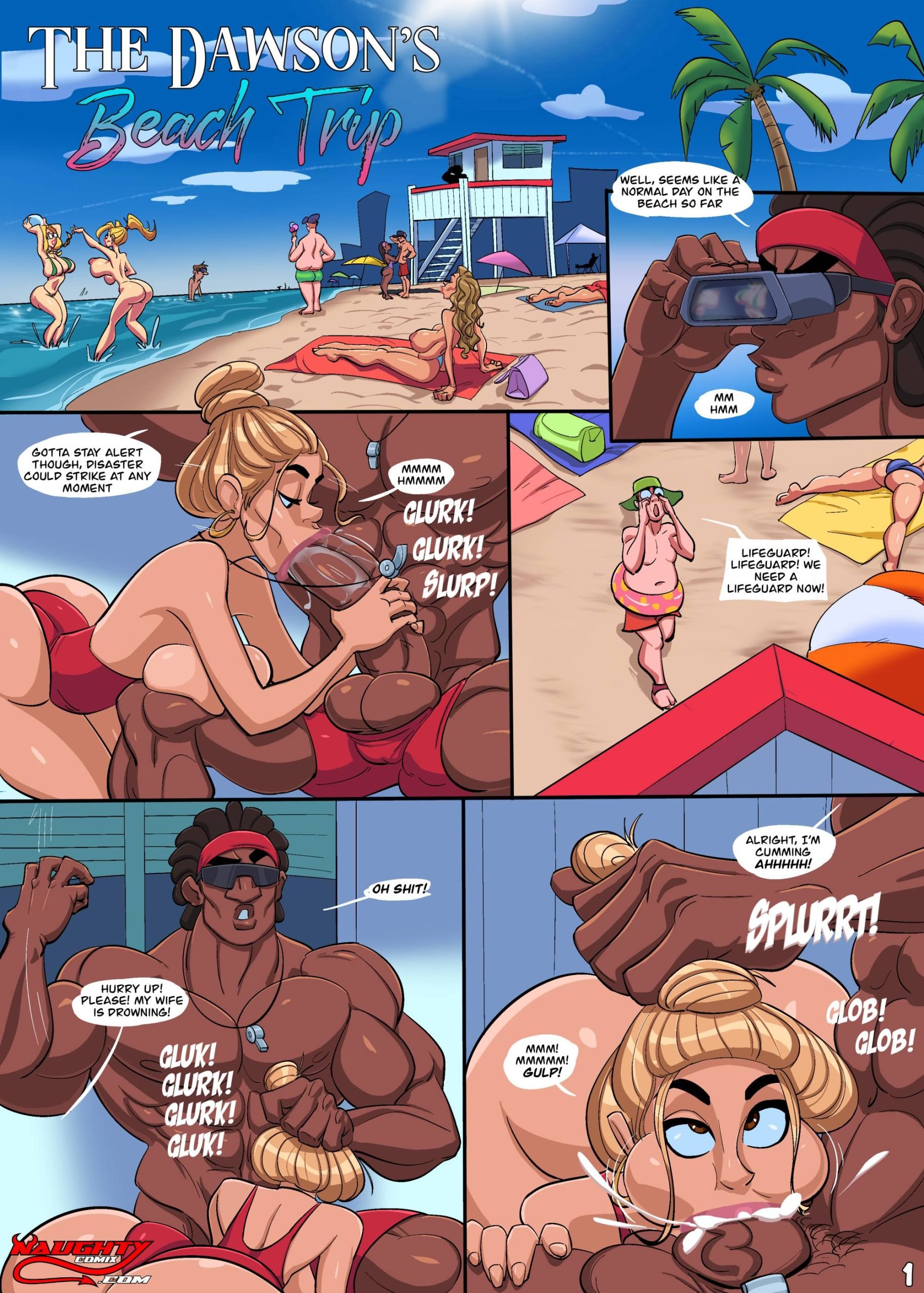 The Dawsons Beach Trip NaughtyComix Porn Comic pic