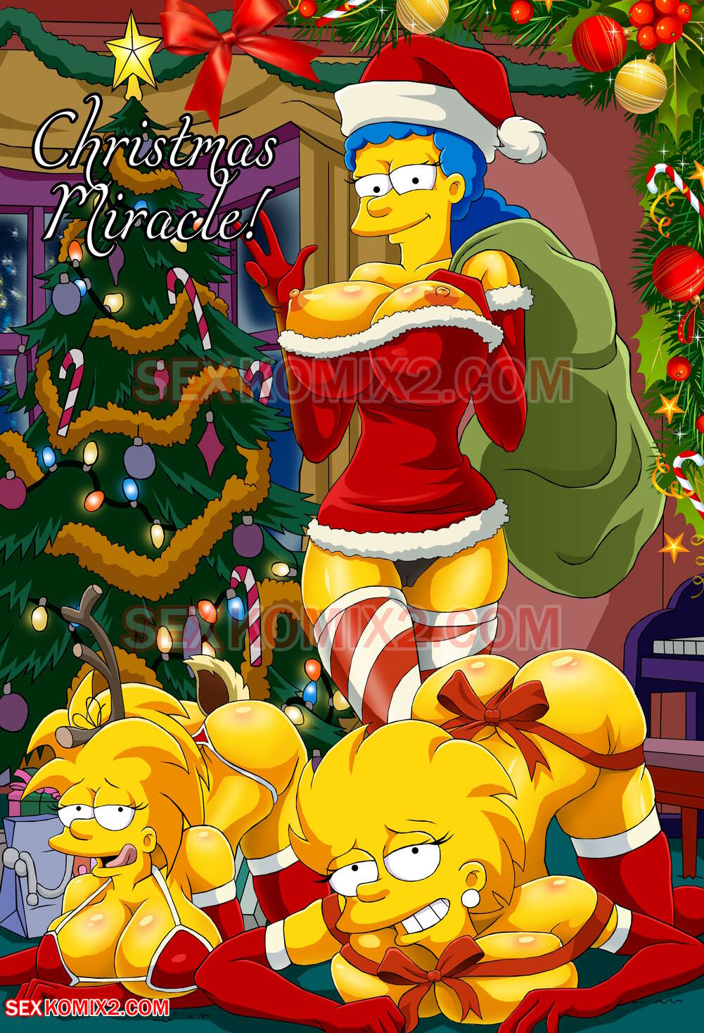 Christmas Miracle (The Simpsons) SexKomix - 1  pic