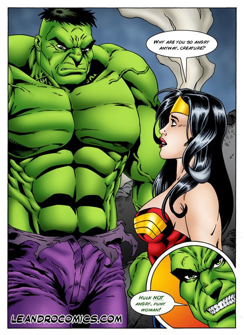 Wonder Woman Hulk Porn Comic - Wonder Woman versus the Incredibly Horny Hulk! (Marvel vs DC) [Leandro  Comics] - 1 . Wonder Woman versus the Incredibly Horny Hulk! - Chapter 1 ( Marvel vs DC) [Leandro Comics] - AllPornComic