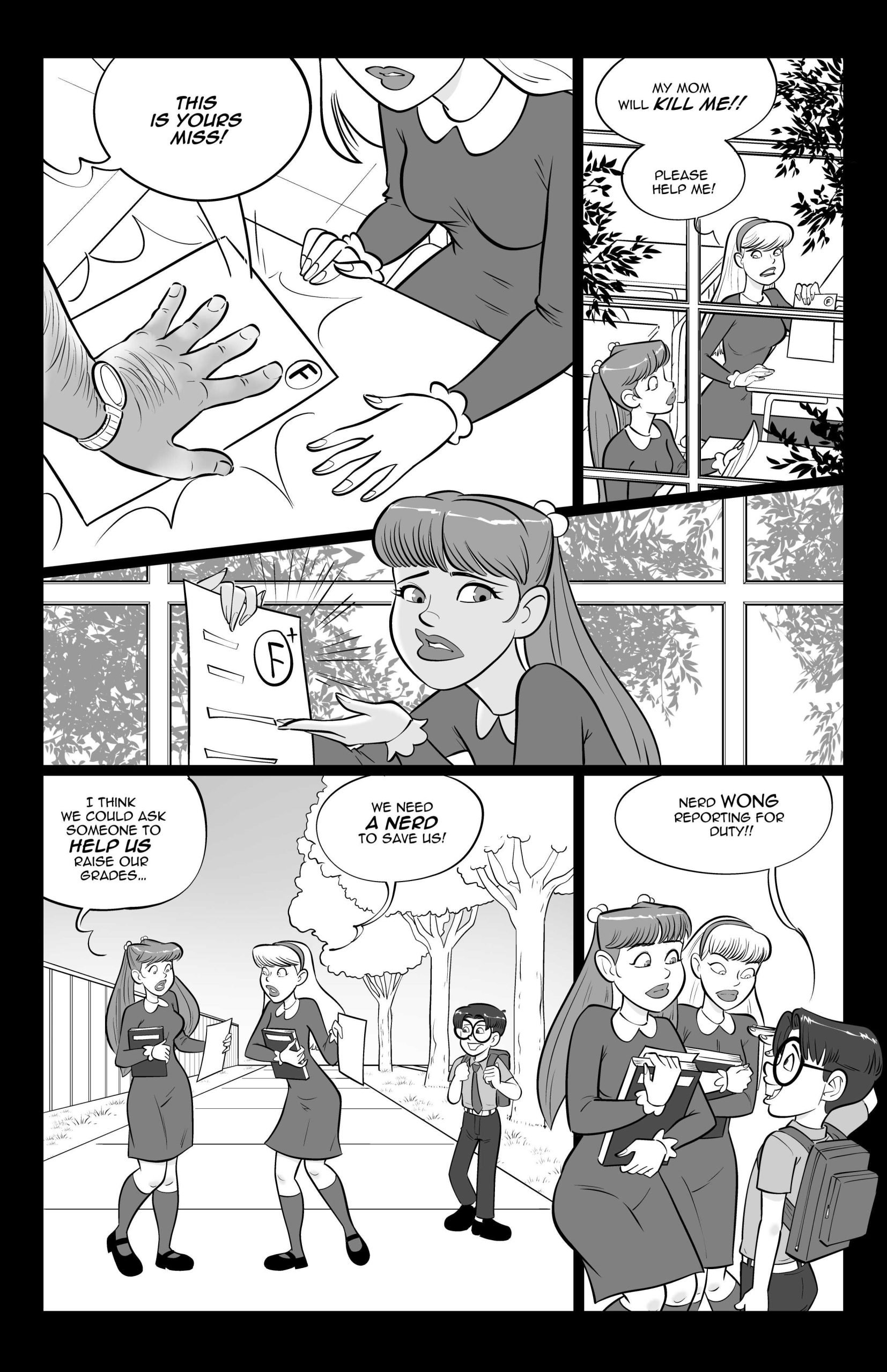 Helping With Grades [Mark Kleanup] - 1 . Helping With Grades - Chapter 1  [Mark Kleanup] - AllPornComic