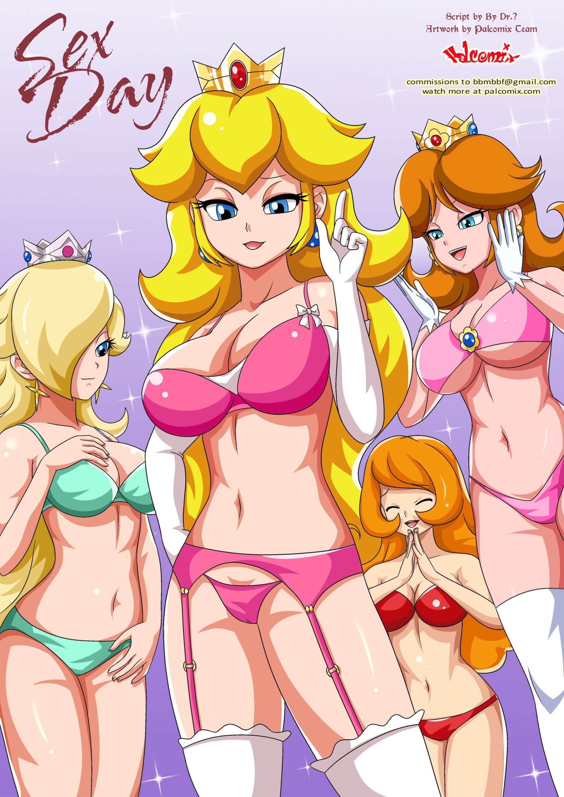 Sex Day (Mario Series) Palcomix Porn Comic