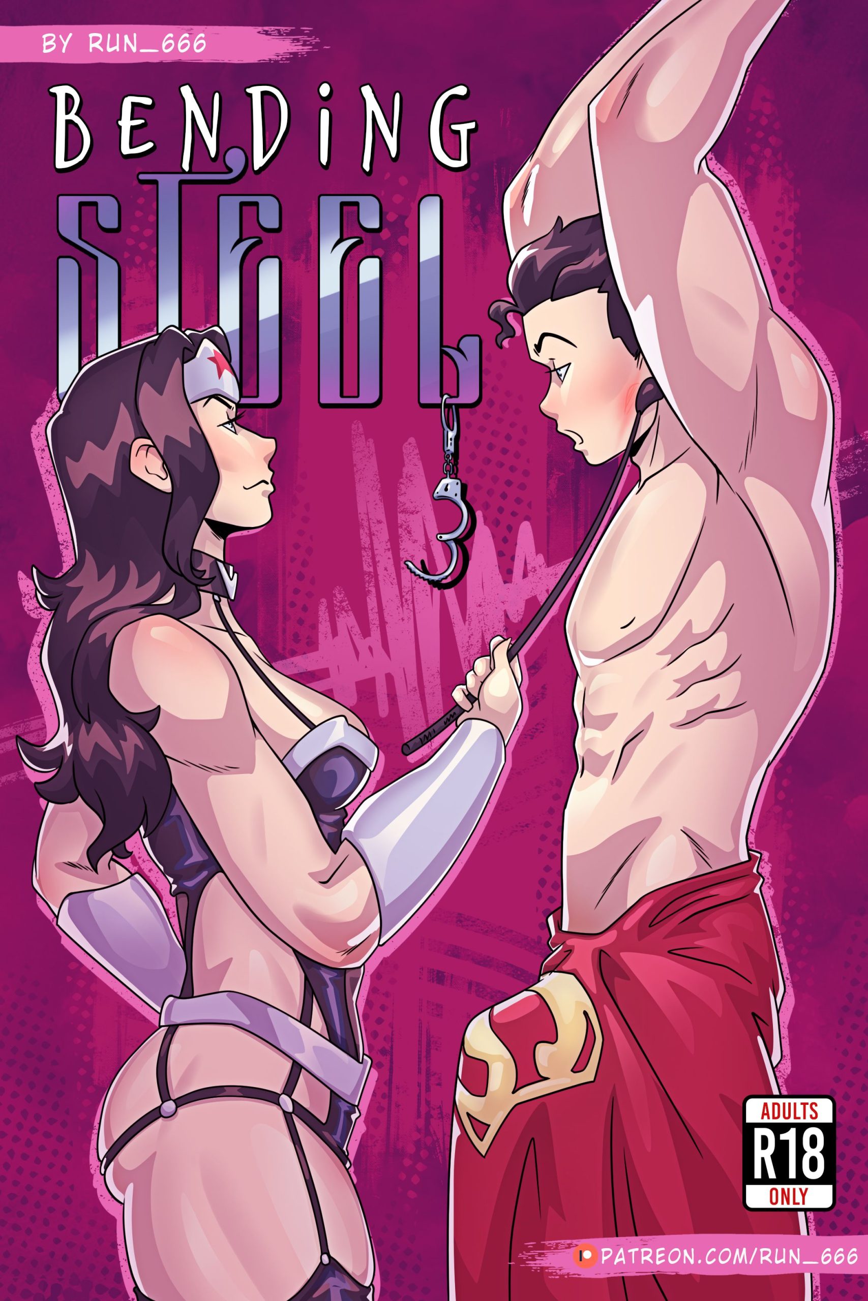 Bending Steel (Wonder Woman) Run 666 Porn Comic