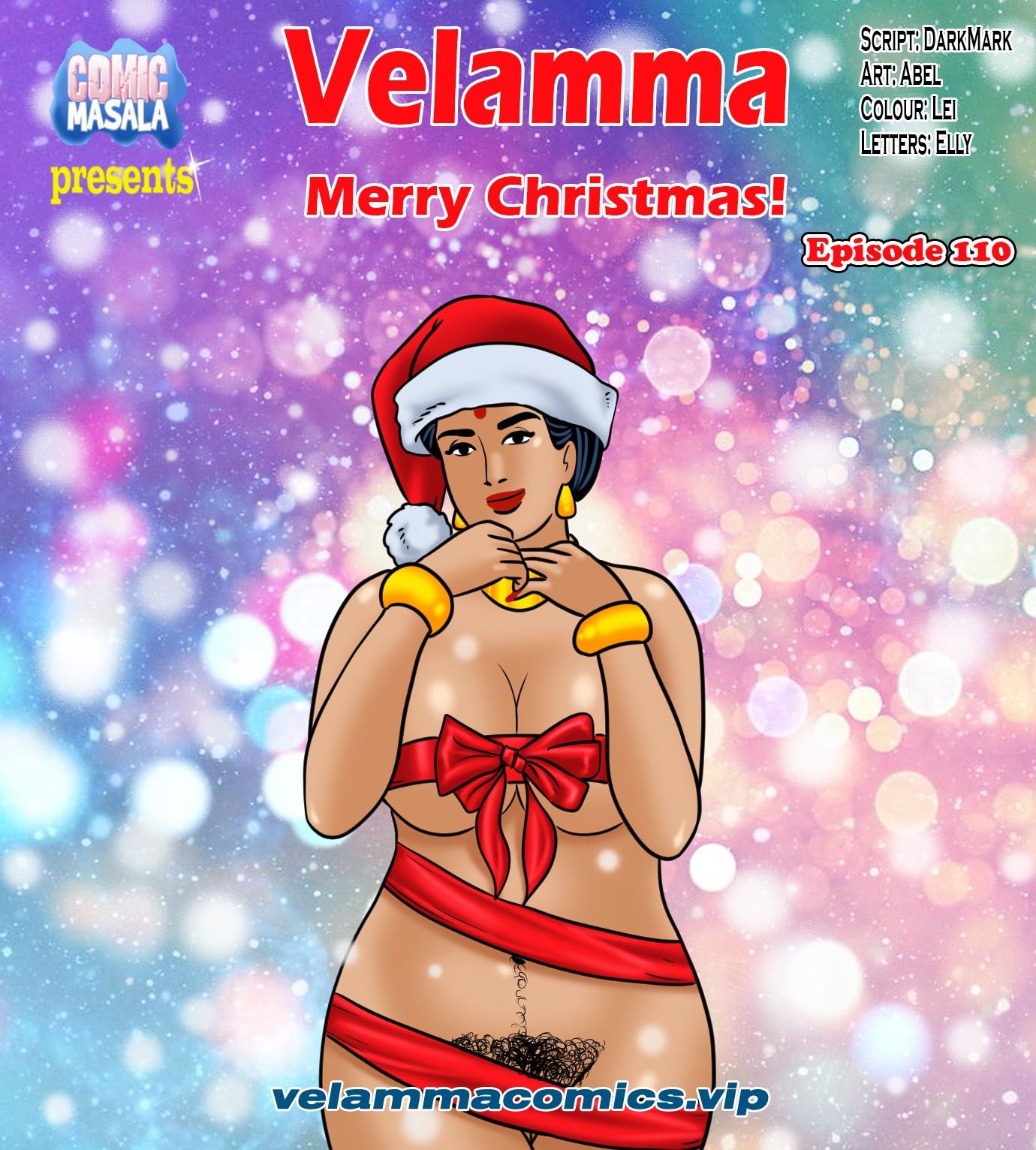 110 . Velamma - Chapter 110 - Merry Christmas! [Velamma]