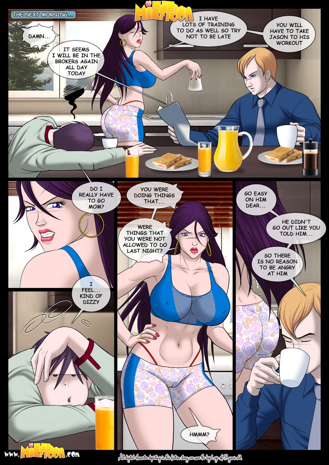 After party porn comic