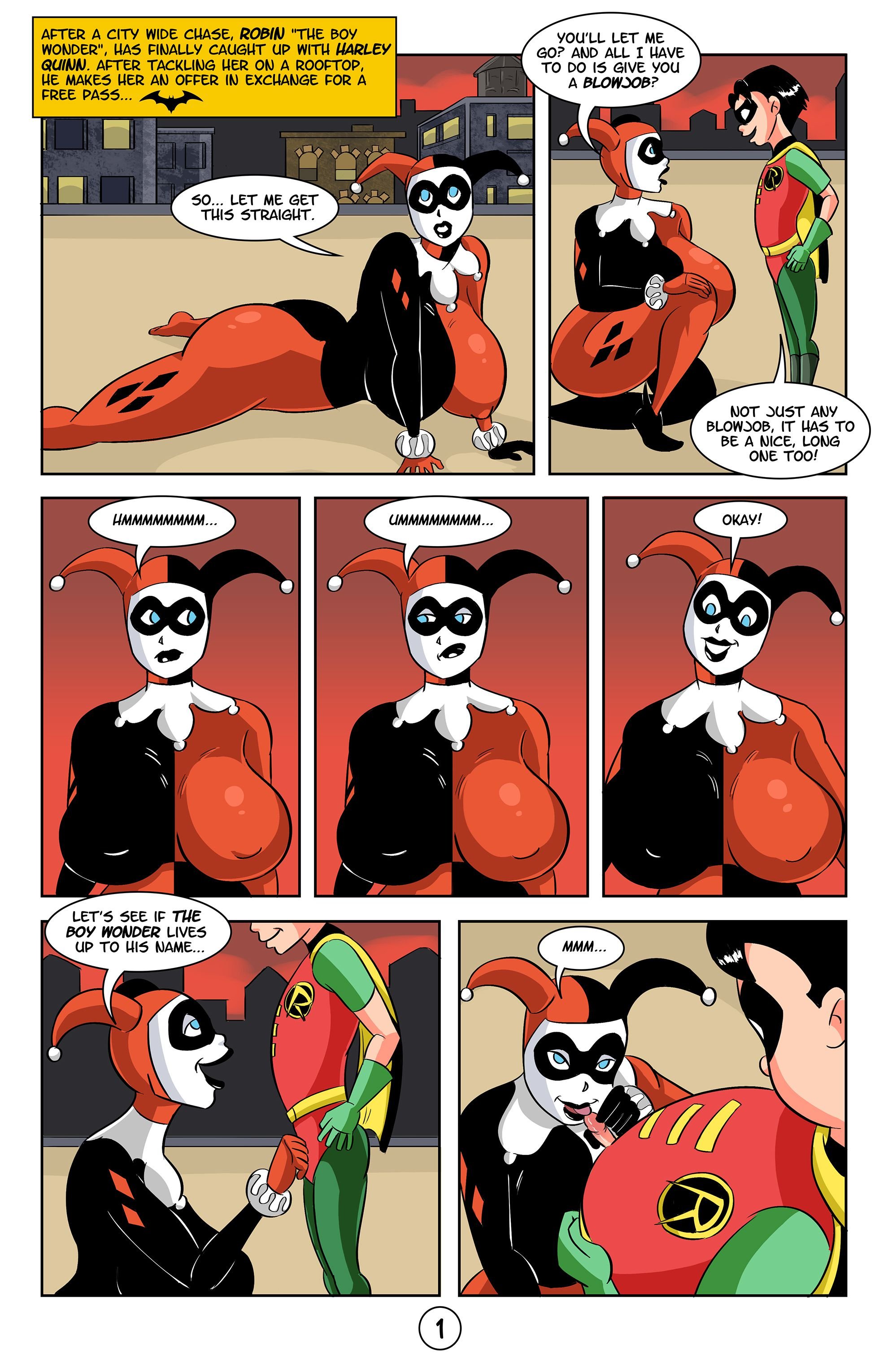 Robin porn comic