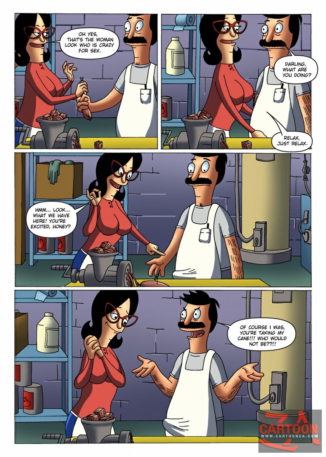 Wild Thornberrys Cartoon Porn Lesbian Mom - Comics and Galleries (Various) [CartoonZa] - Bob's Burgers - 4 -  AllPornComic