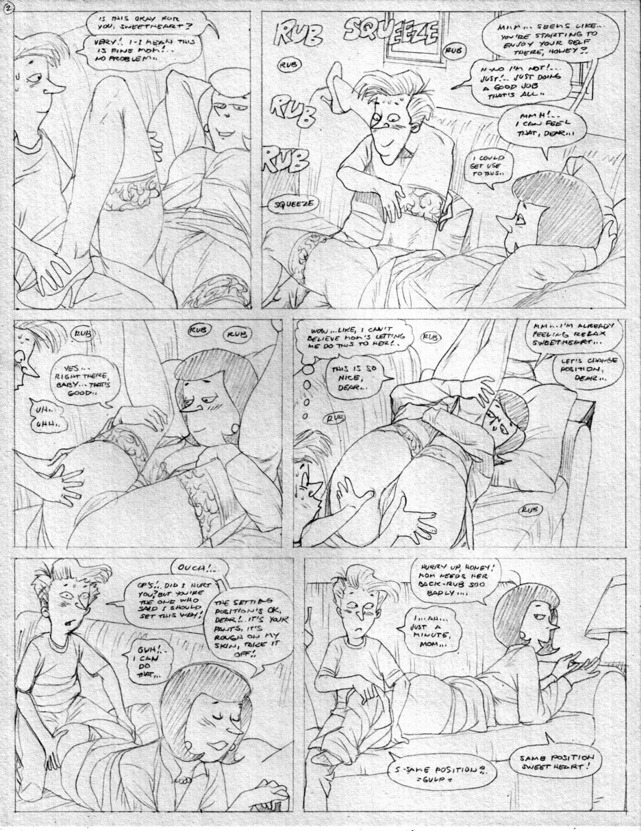 Daddy isnt home right now porn comic