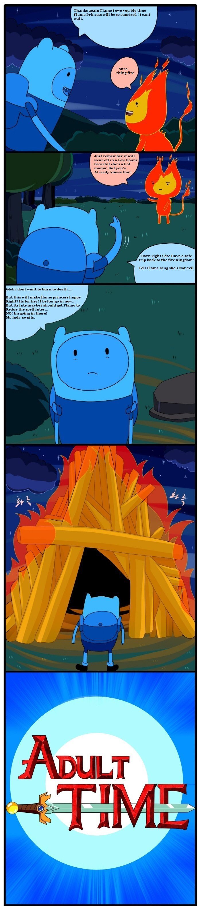 Adventure Time Flame Princess Porn Statistics - Adult Time (Adventure Time) [WB] - 1 . Adult Time - Chapter 1 (Adventure  Time) [WB] - AllPornComic