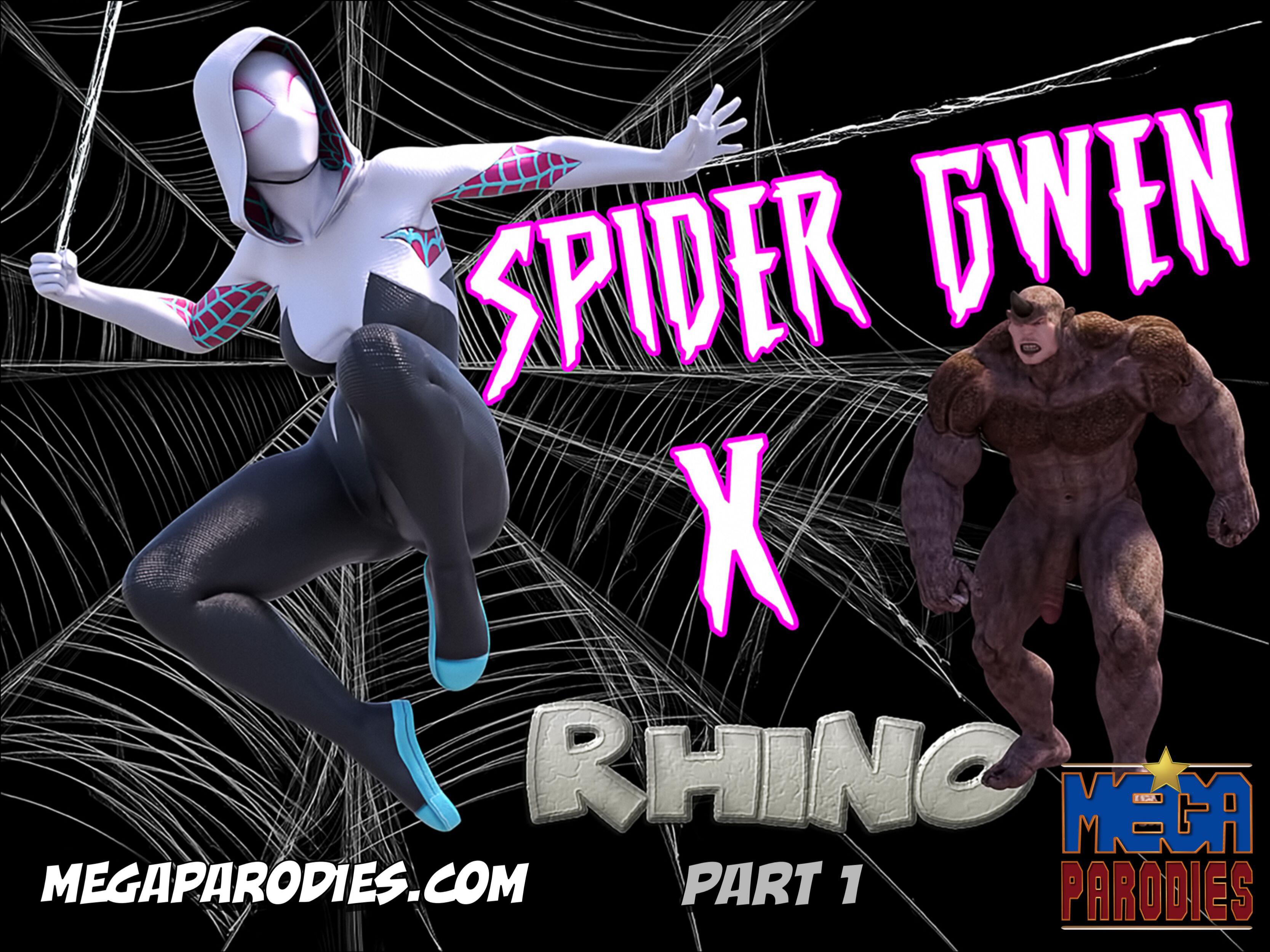 Spider-Gwen X Rhino (Spider-Man) [MegaParodies] - 1 . Spider-Gwen X Rhino -  Chapter 1 (Spider-Man) [MegaParodies] - AllPornComic