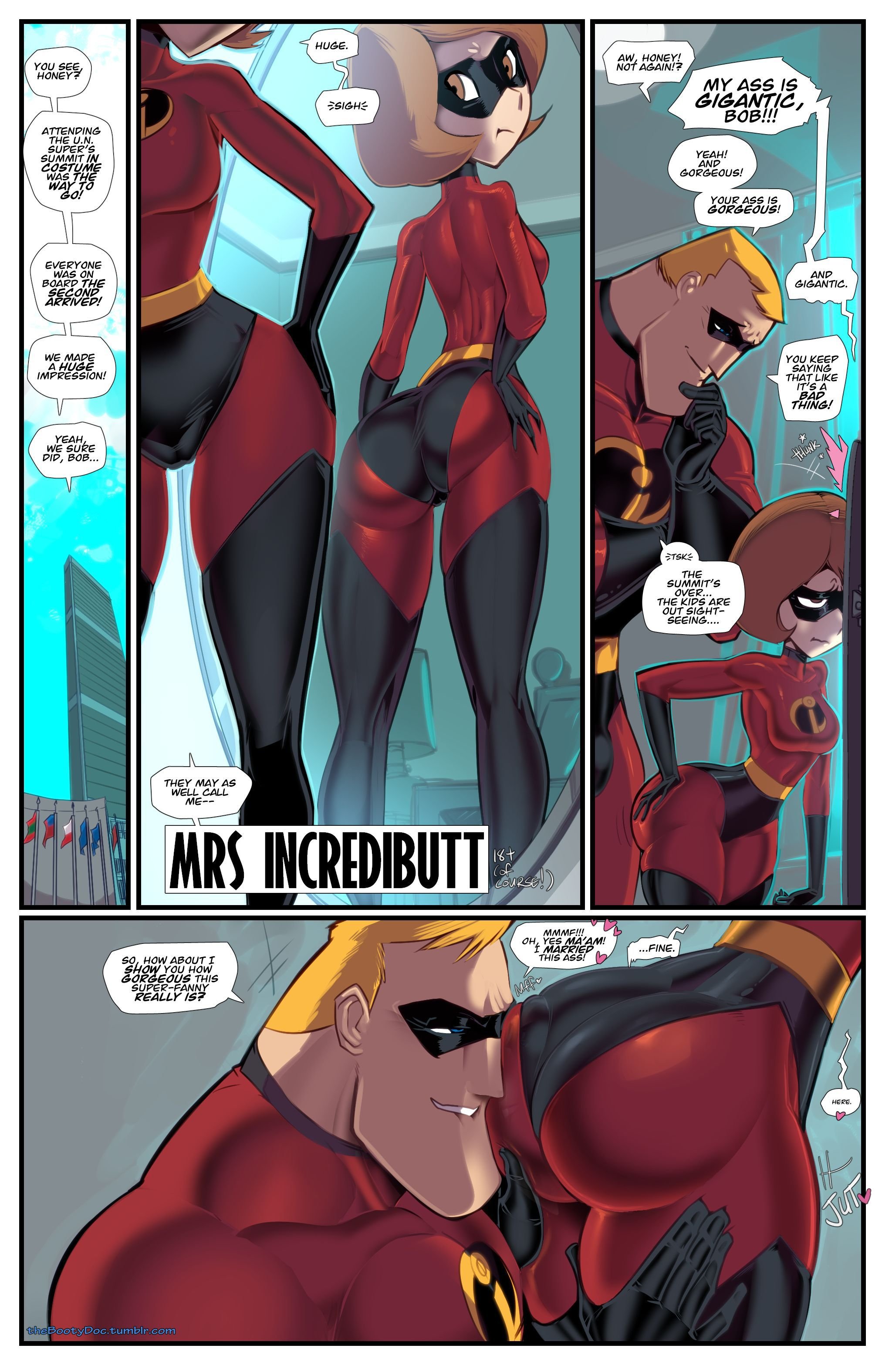 The Incredibles Gay Porn - Mrs. Incredibutt (The Incredibles) [Fred Perry] - 1 . Mrs. Incredibutt -  Chapter 1 (The Incredibles) [Fred Perry] - AllPornComic